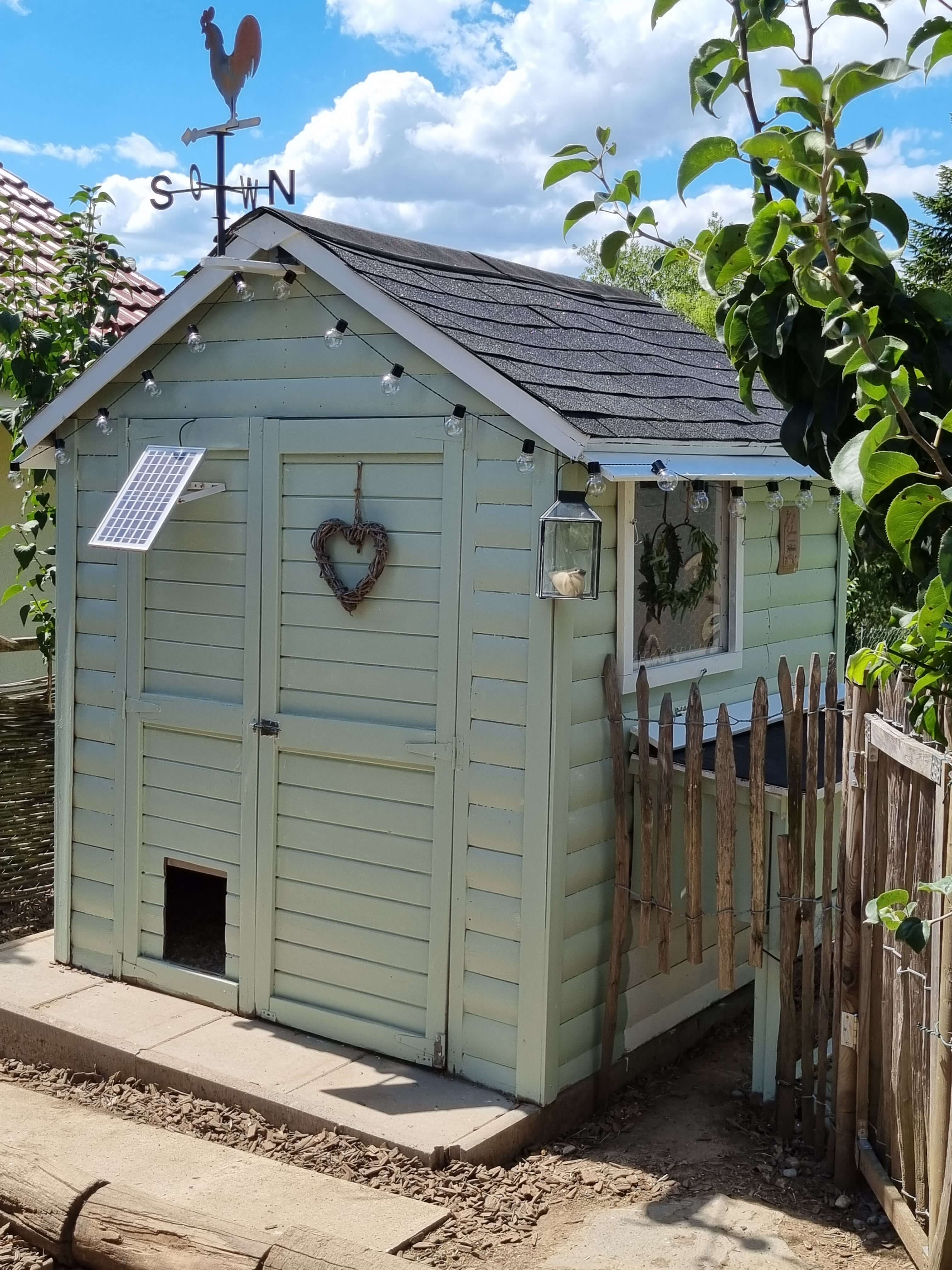 Peindre une cabane de jardin Instructions MissPompadour