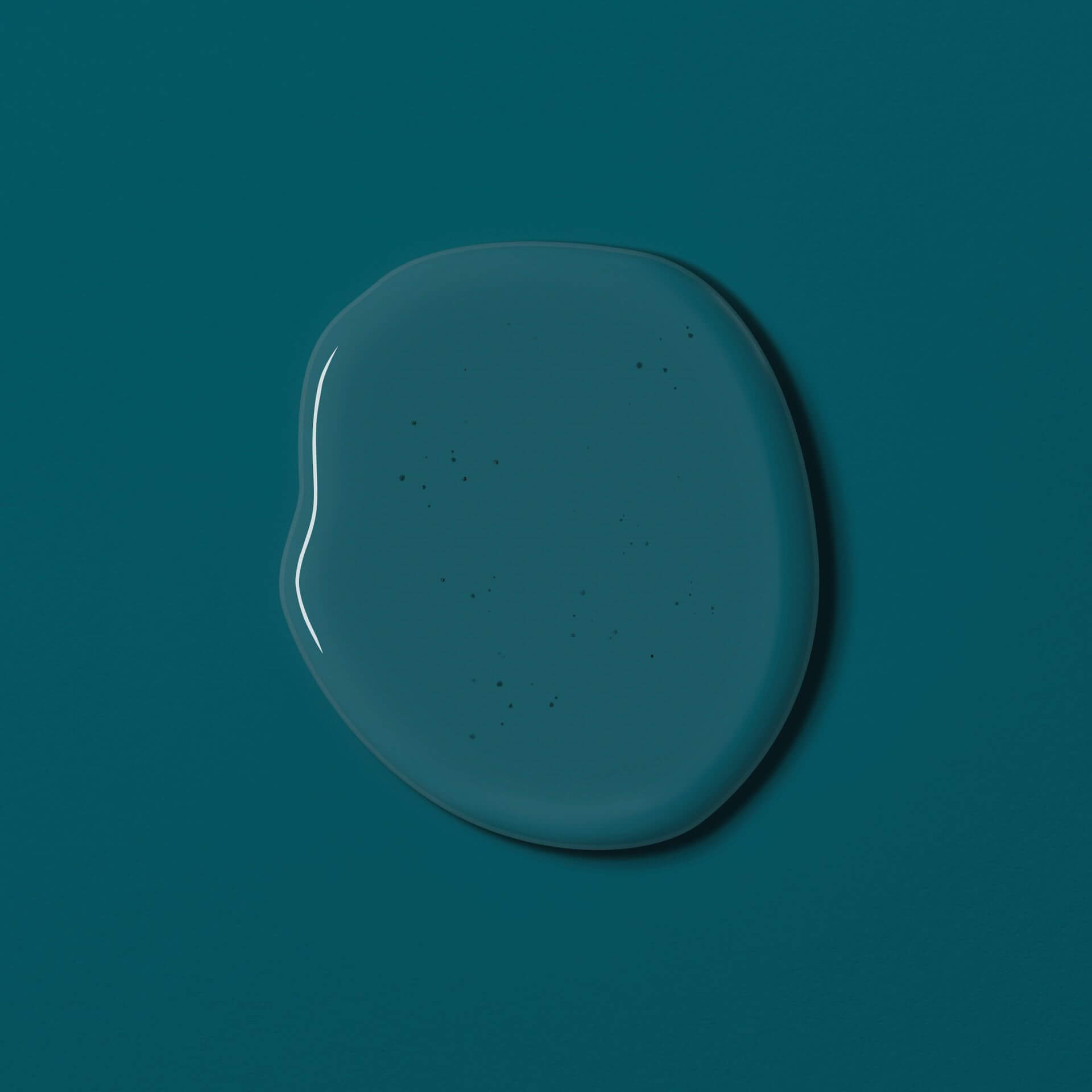 MissPompadour Bleu Foncé avec Vert - Peinture laque satinée 1L