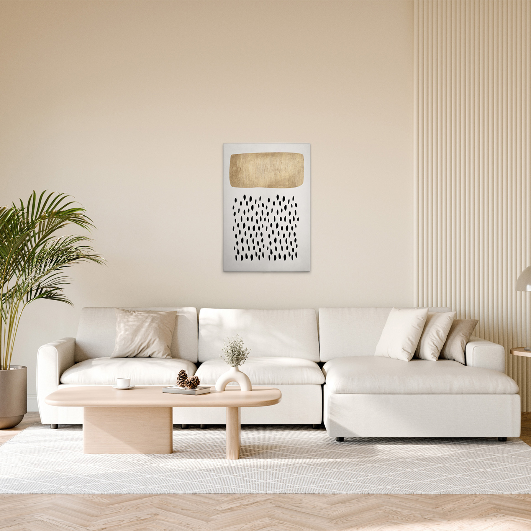 Goldregen Leinwandbild - 30 x 45 cm