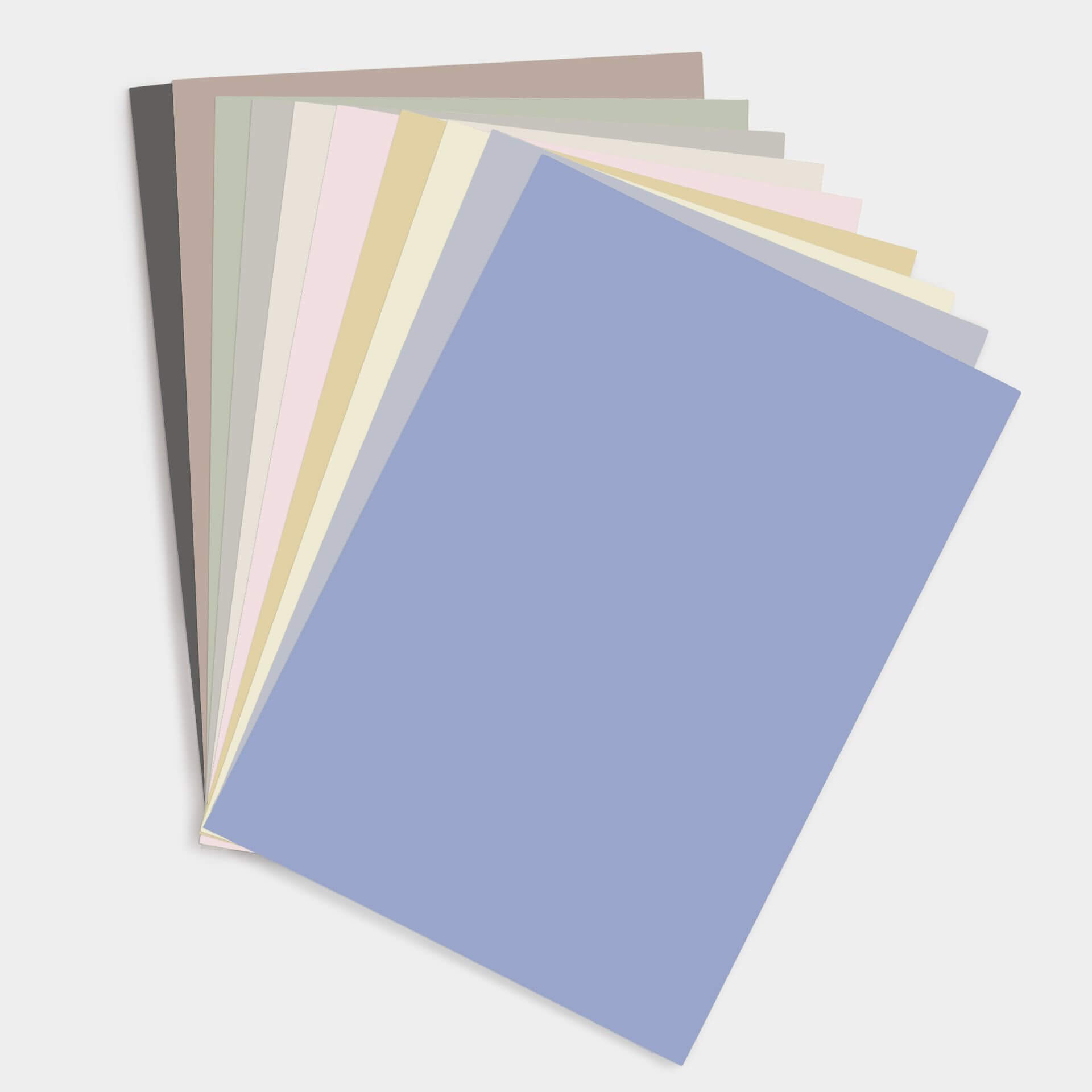 MissPompadour Farbkarten-Set Modern Calm x New Pastels