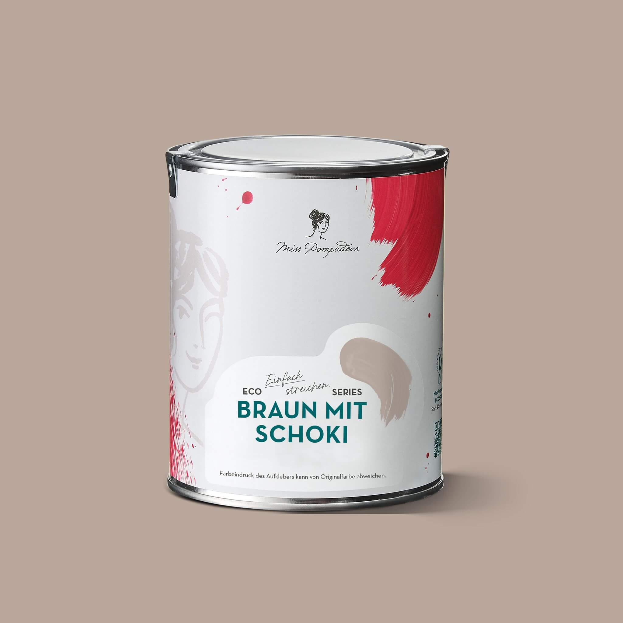 MissPompadour Braun mit Schoki - Die Wertvolle 2.5L