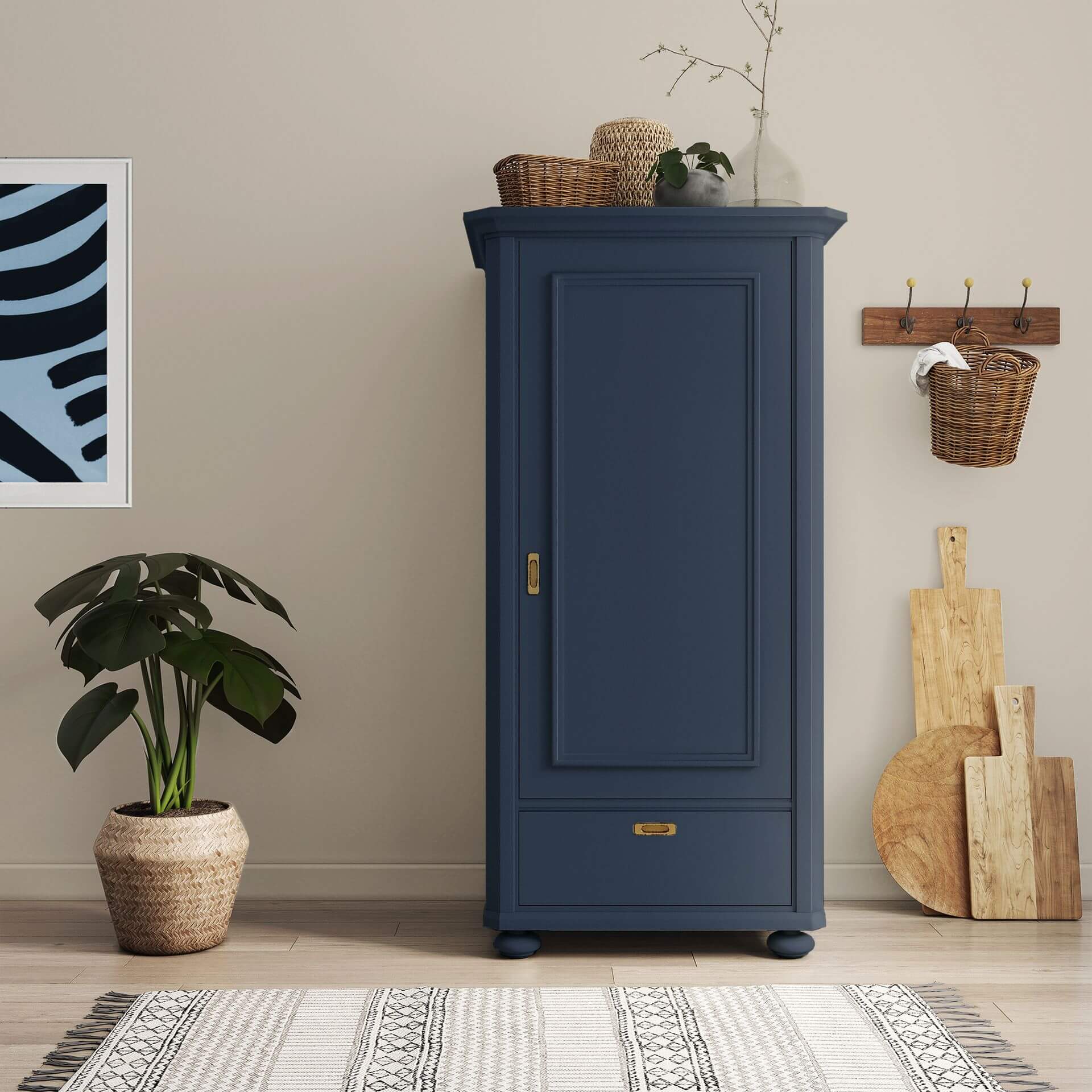 MissPompadour Blue with Midnight - The Functional Wall Paint 1L