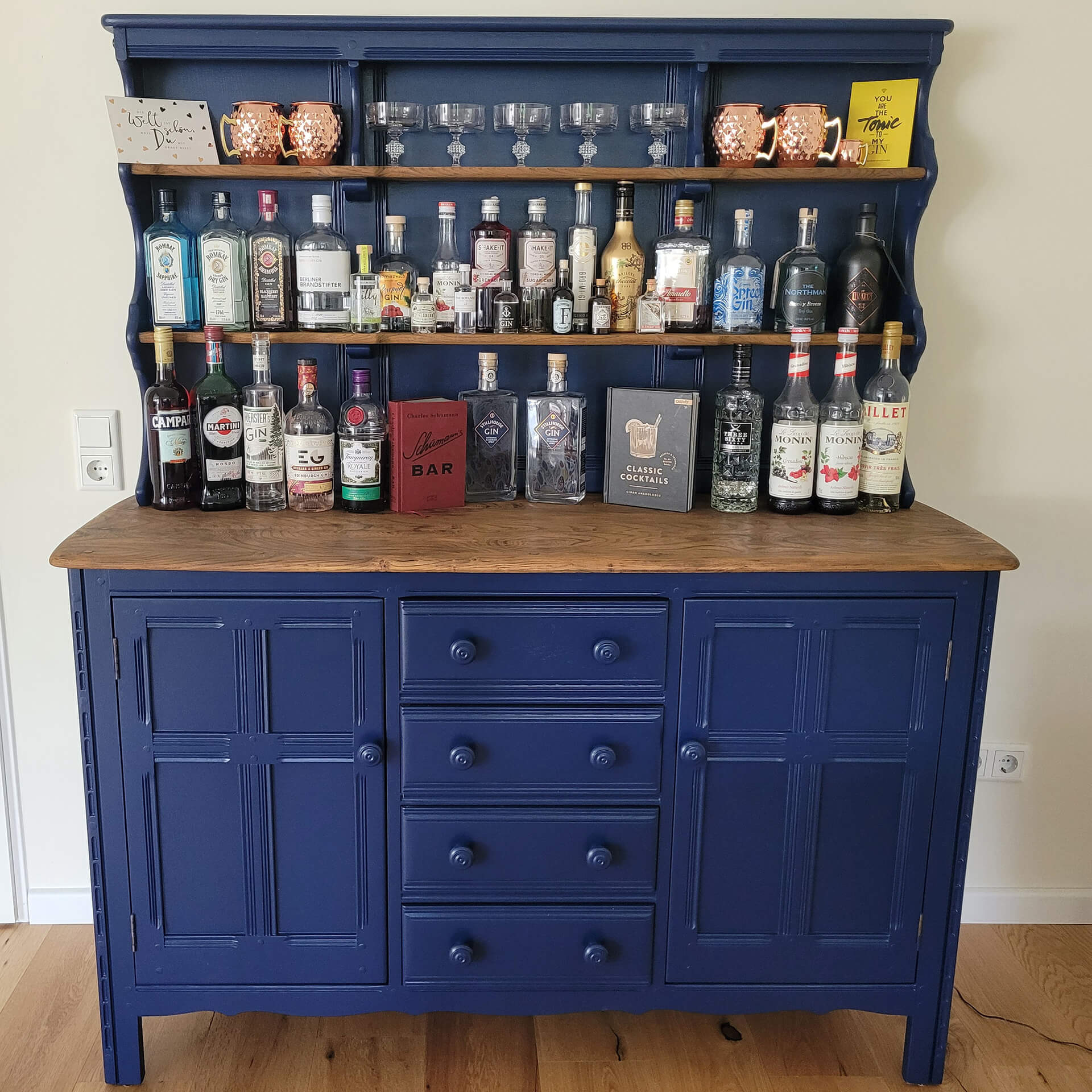 MissPompadour Blau mit Mitternacht - Stark & Schimmernd 2.5L