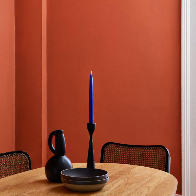 Mylands Coral Orange No. 277 - Marble Matt Emulsion / Wandfarbe, 1L