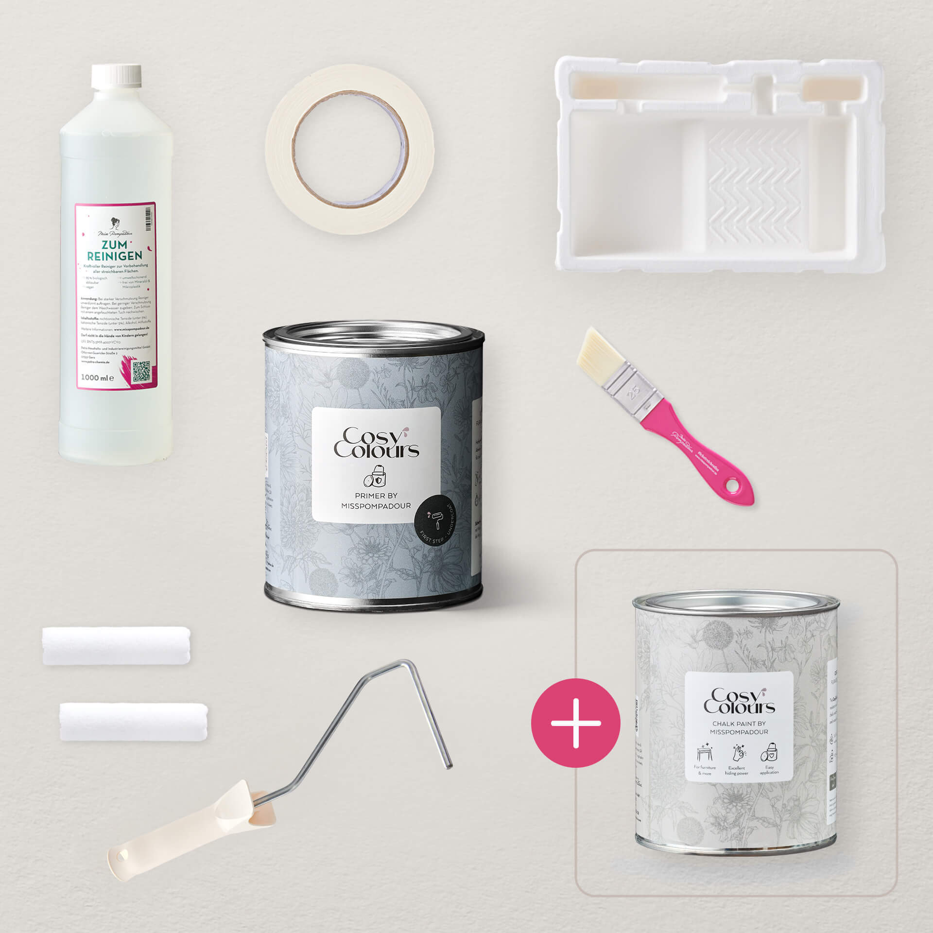 Vorschau-Bild 1 für Möbel Streich-Set mit Farbe