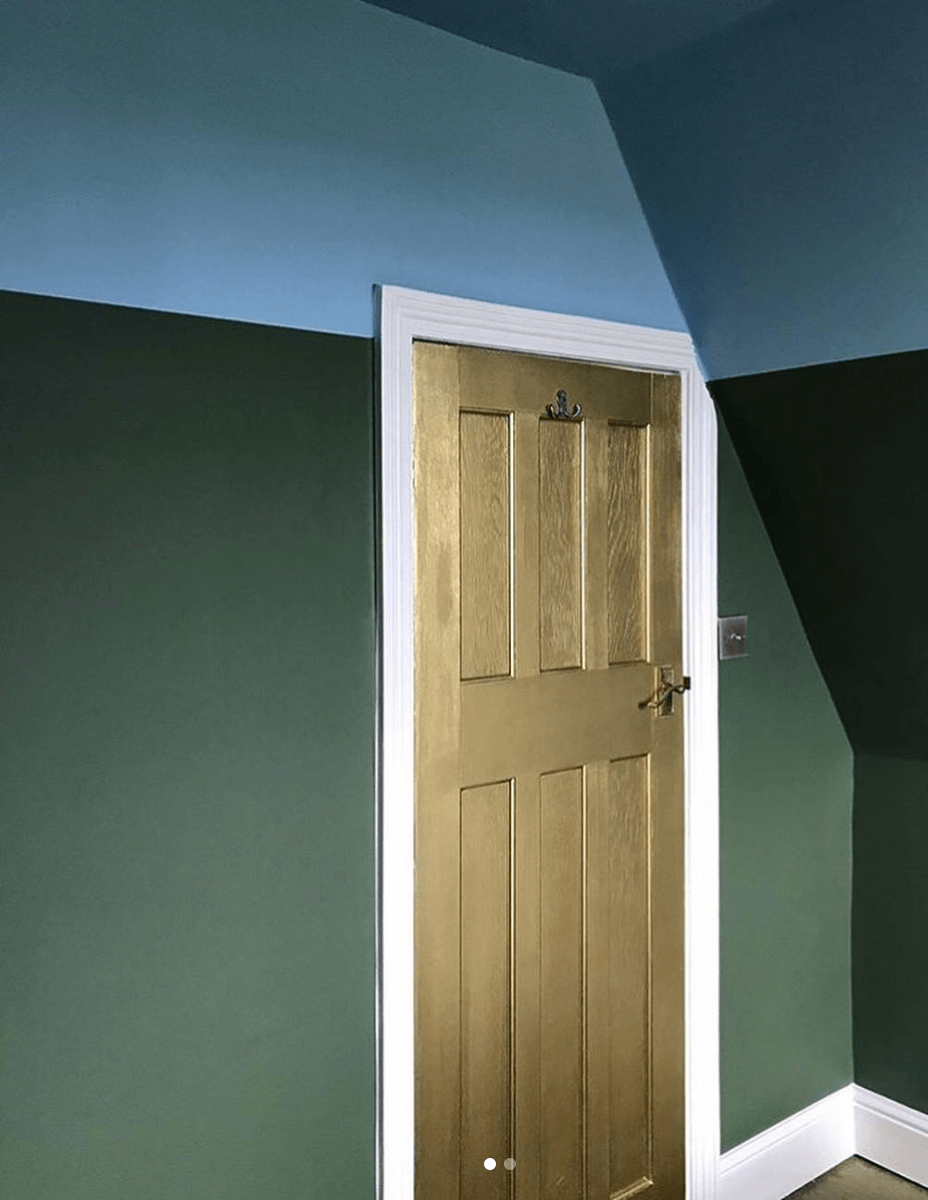 Mylands FTT 001 Rich Gold - Wood & Metal Metallic Eggshell / Lack Seidenmatt, 1L