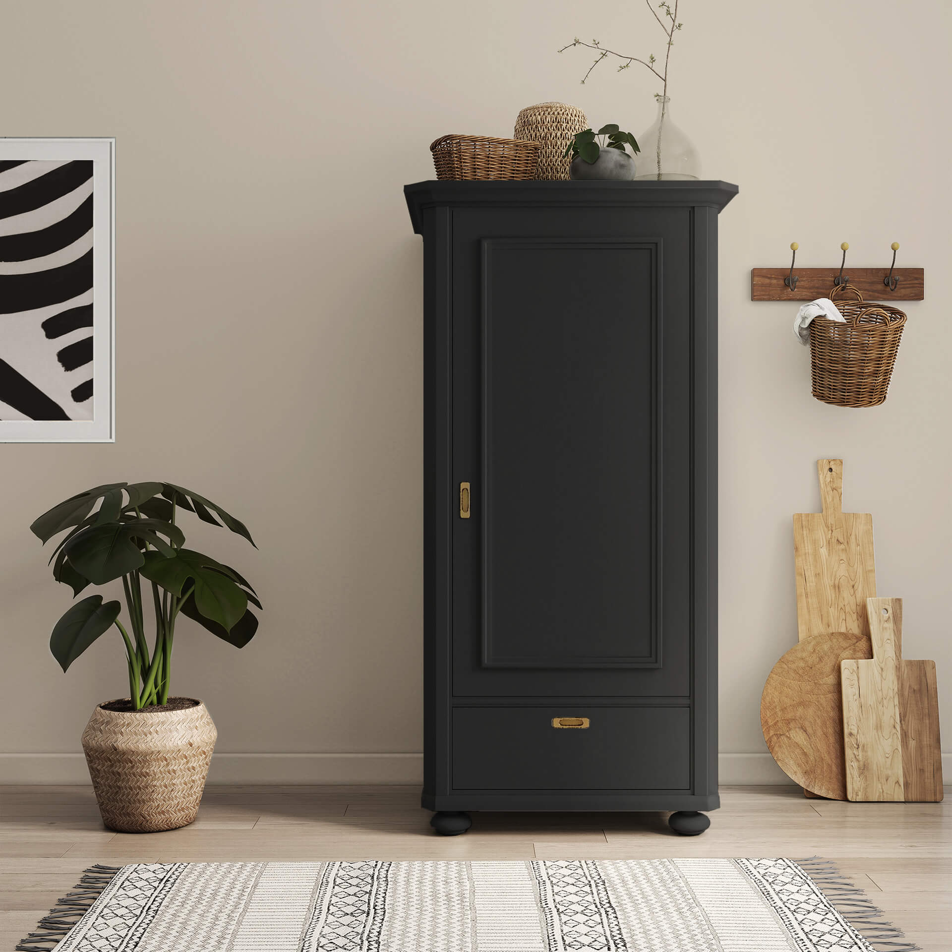 MissPompadour Schwarz mit Schwarz - Sanft & Matt 2.5L