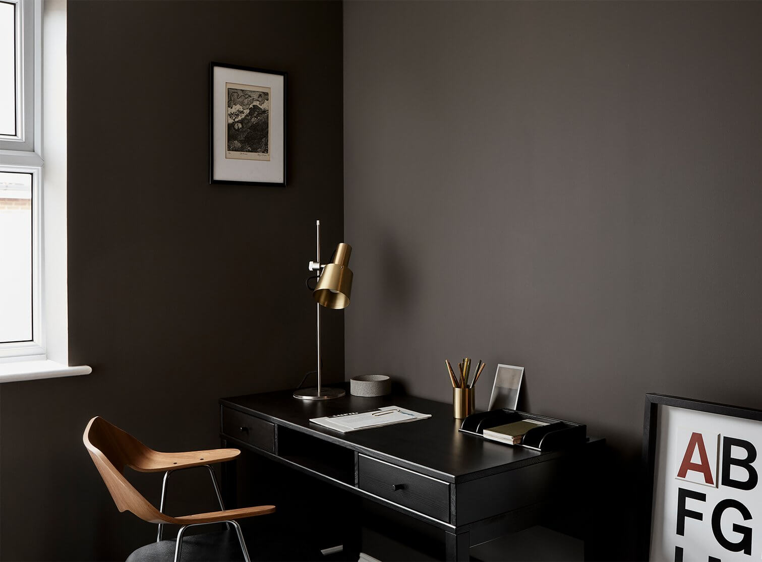 Mylands FTT 015 Raw Umber - Wood & Metal Gloss / Lack Glänzend, 2.5L