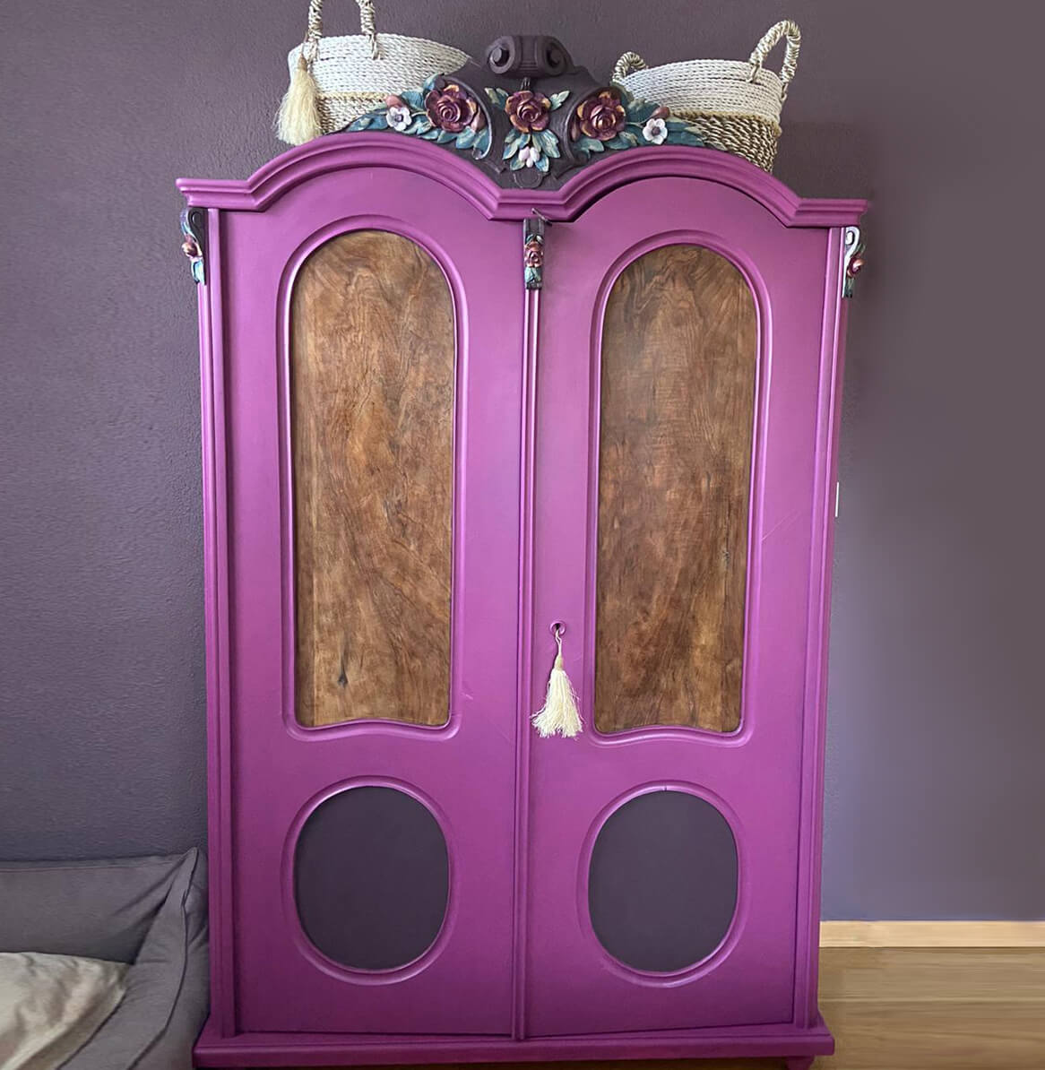 Mylands FTT 007 Magenta - Wood & Metal Matt / Lack Matt, 5L