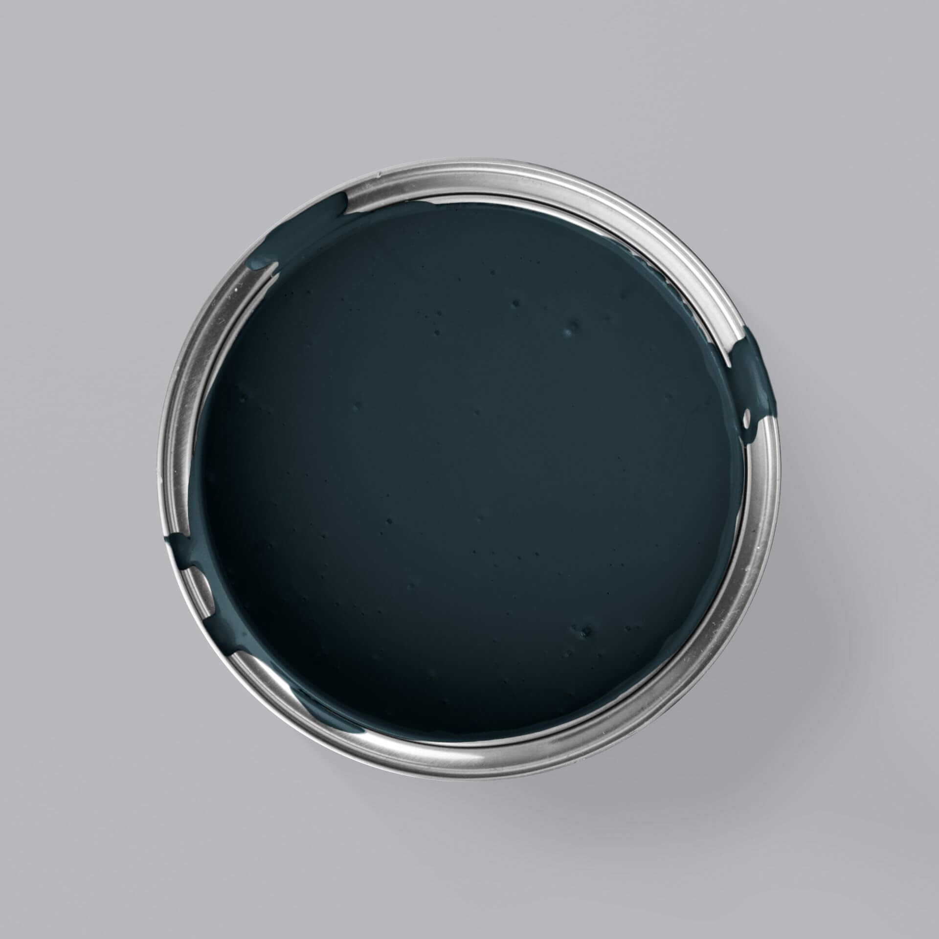 MissPompadour Blue with Black - Eggshell Varnish 1L