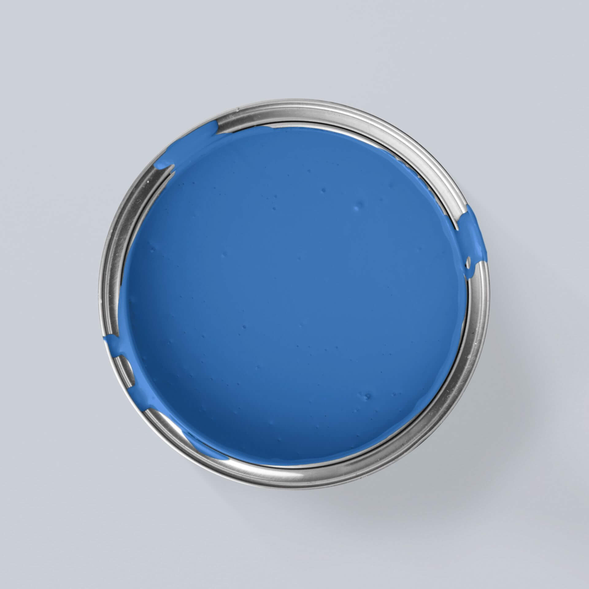 MissPompadour Blau mit Veilchen - Die Wertvolle 2.5L