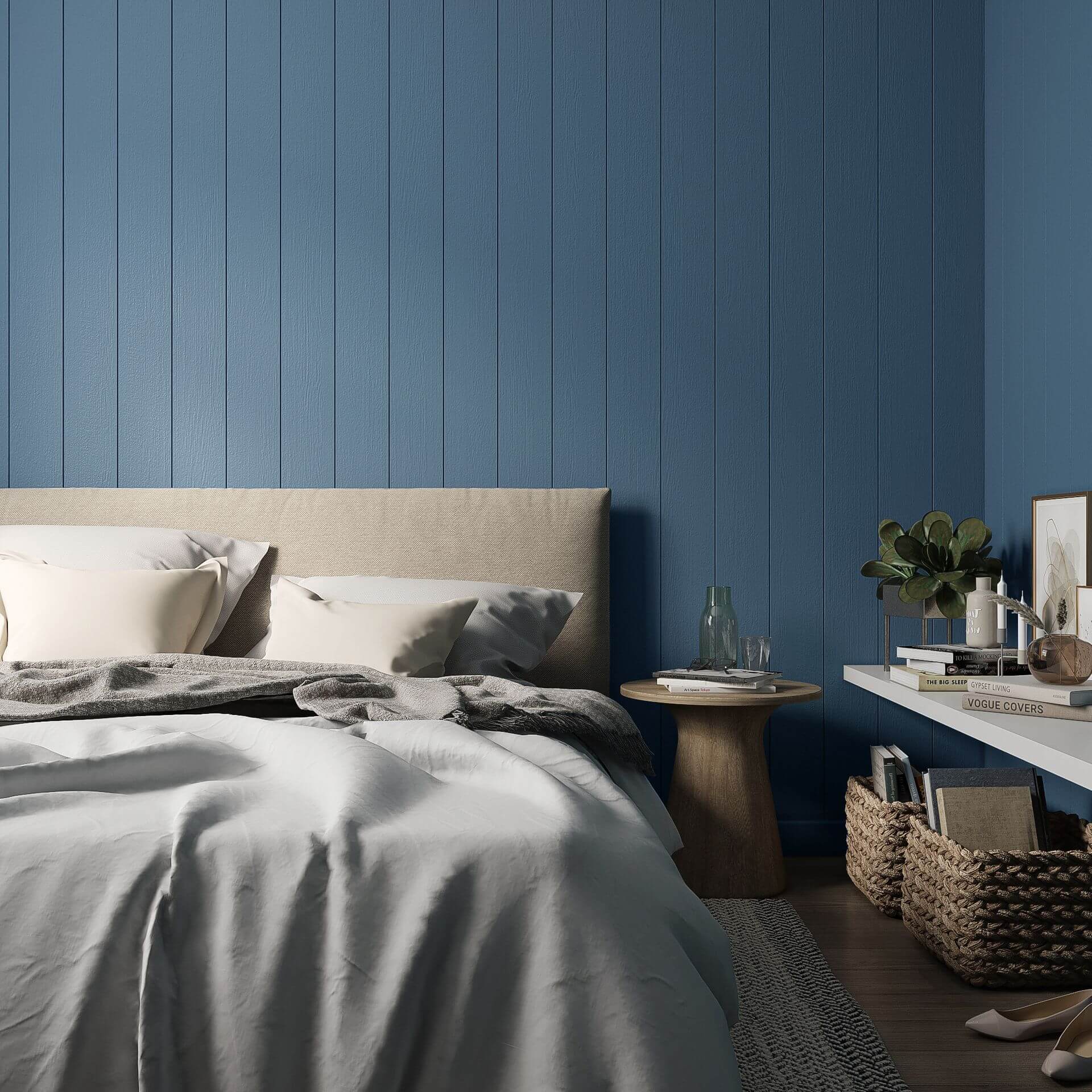 MissPompadour Blue with Night - The Valuable Wall Paint 1L