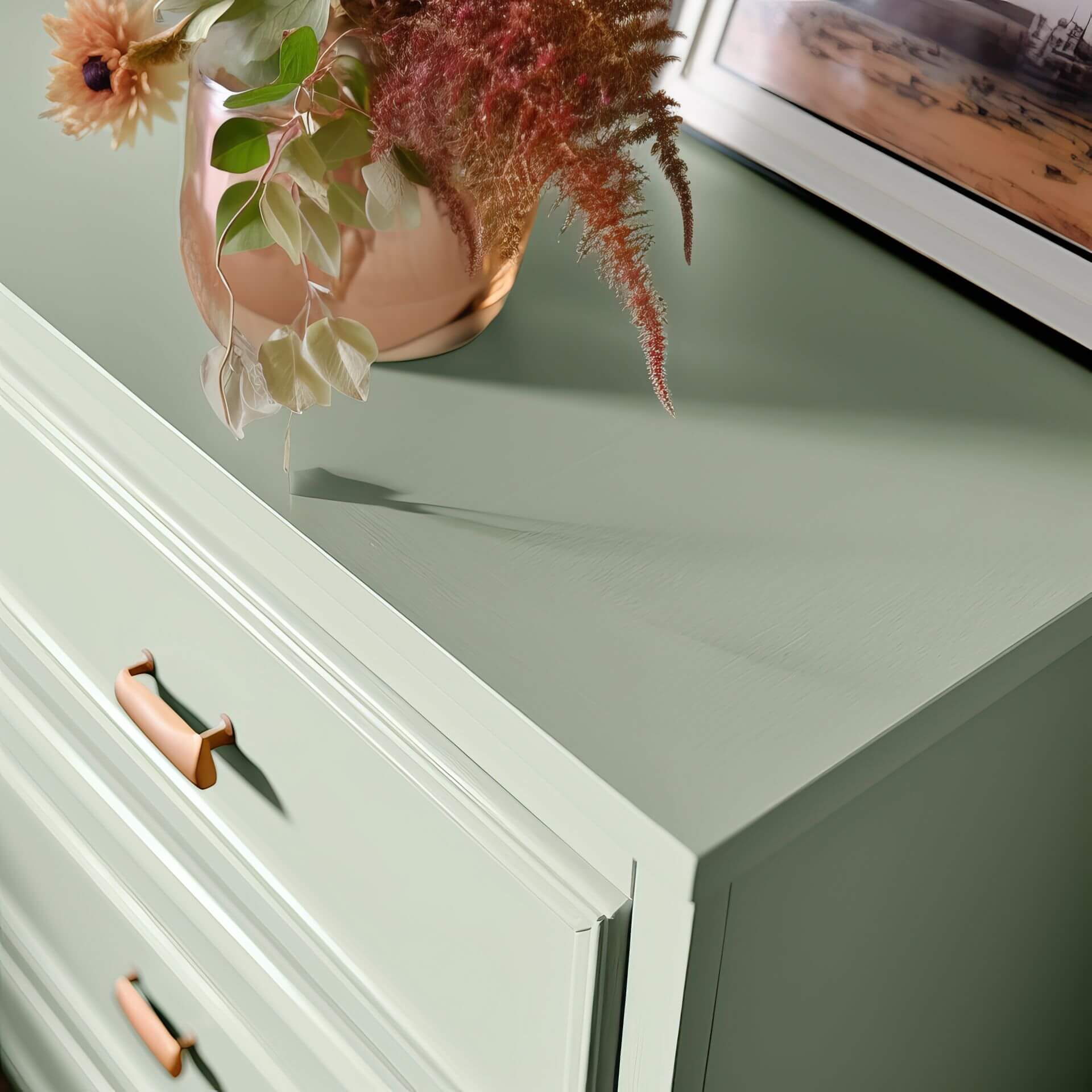 MissPompadour Green with Sage - The Functional Wall Paint 1L