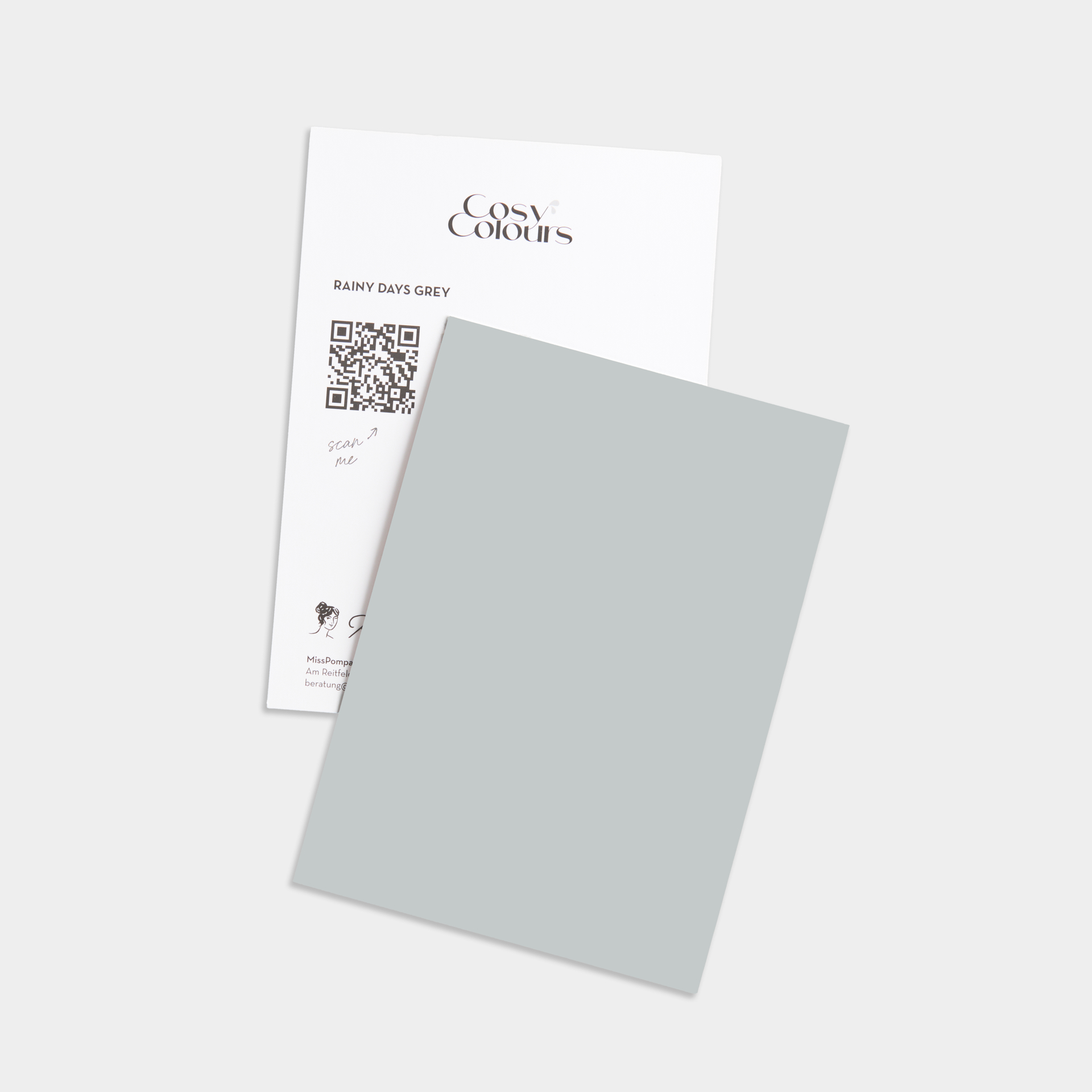 Preview Image 5 for CosyColours Rainy Days Grey chalk paint