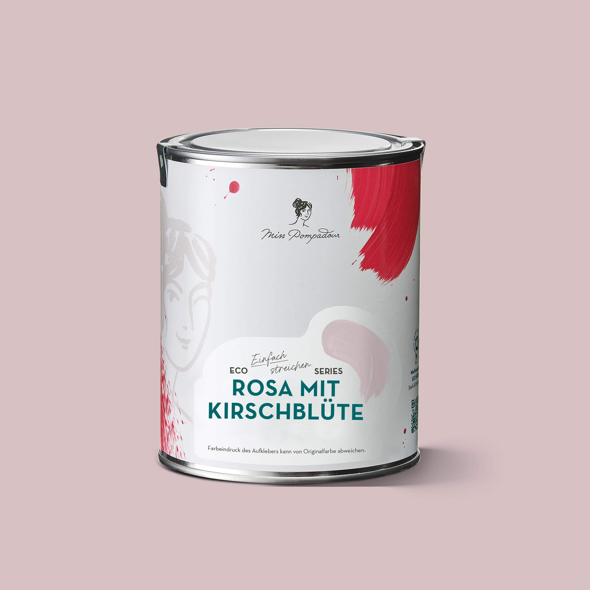 MissPompadour Rosa mit Kirschblüte - Die Wertvolle 2.5L