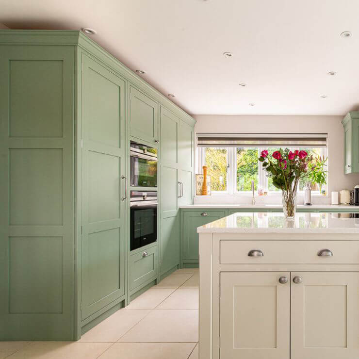 Mylands Myrtle Green No. 168 - Marble Matt Emulsion / Wandfarbe, 1L