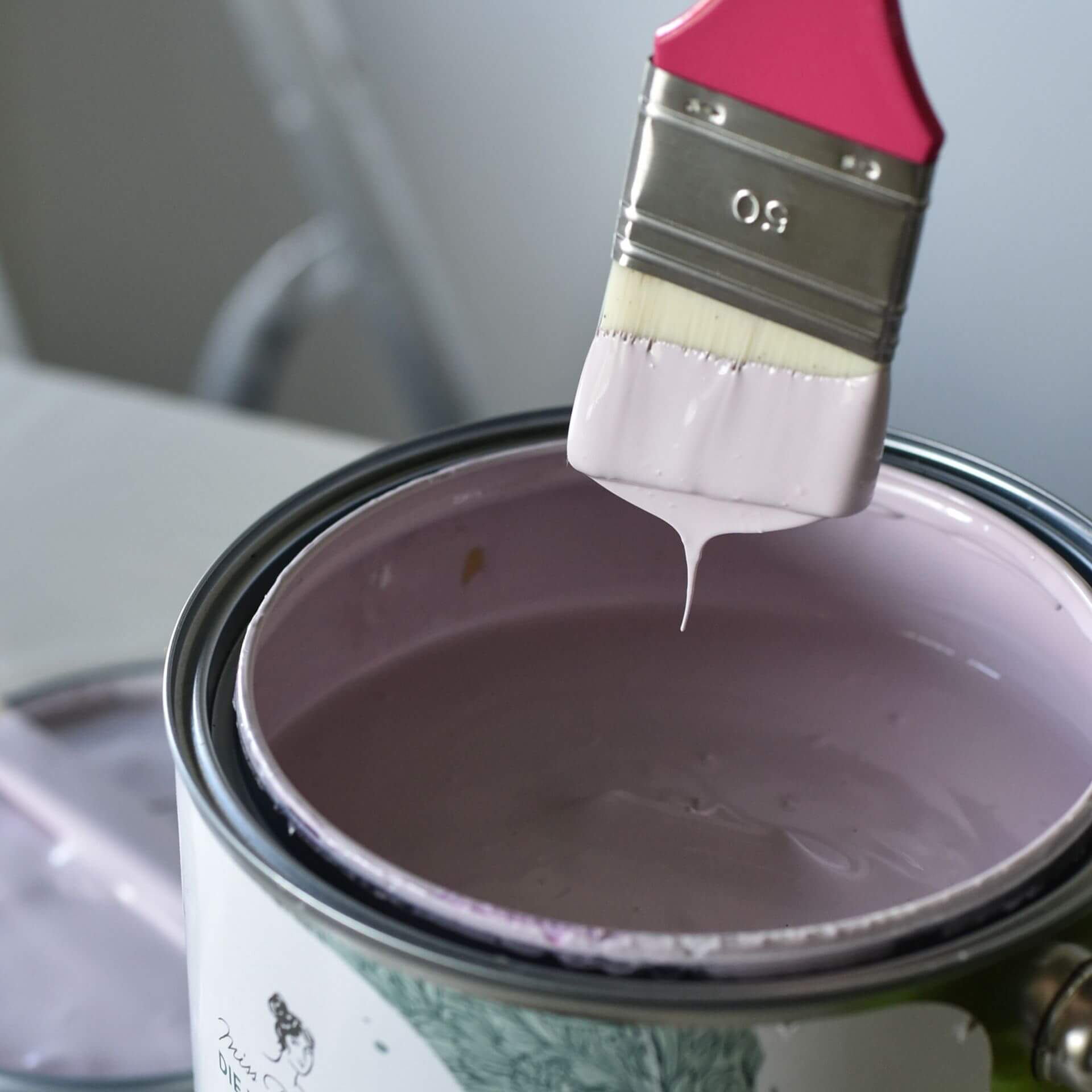 MissPompadour Violet avec Lavande - Peinture murale écologique 1L