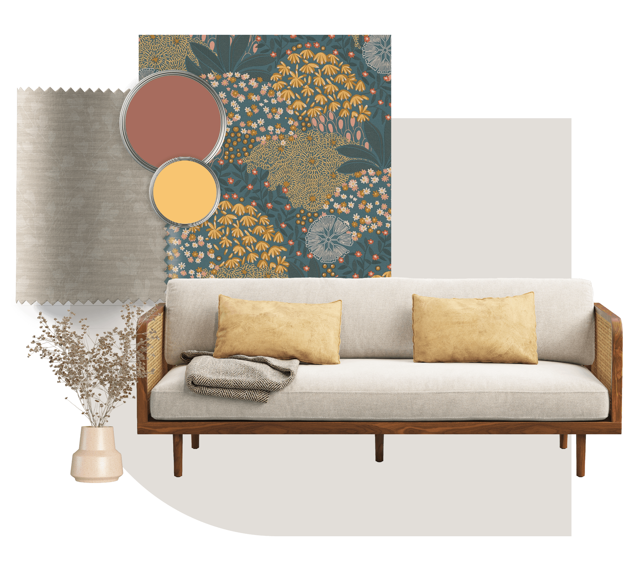 Farbpalette Boheme