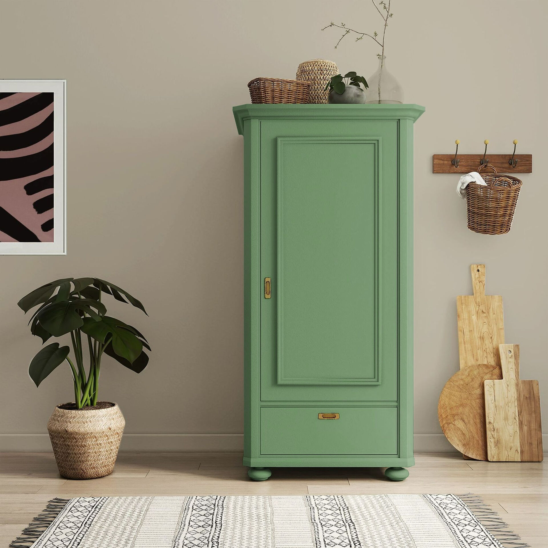 Image d'aperçu 4 pour MissPompadour Vert avec Olive