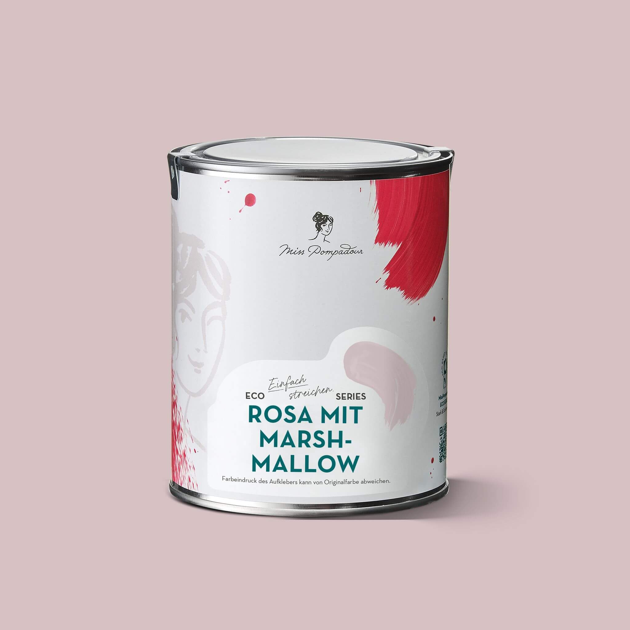 MissPompadour Rosa mit Marshmallow - Die Nützliche 1L