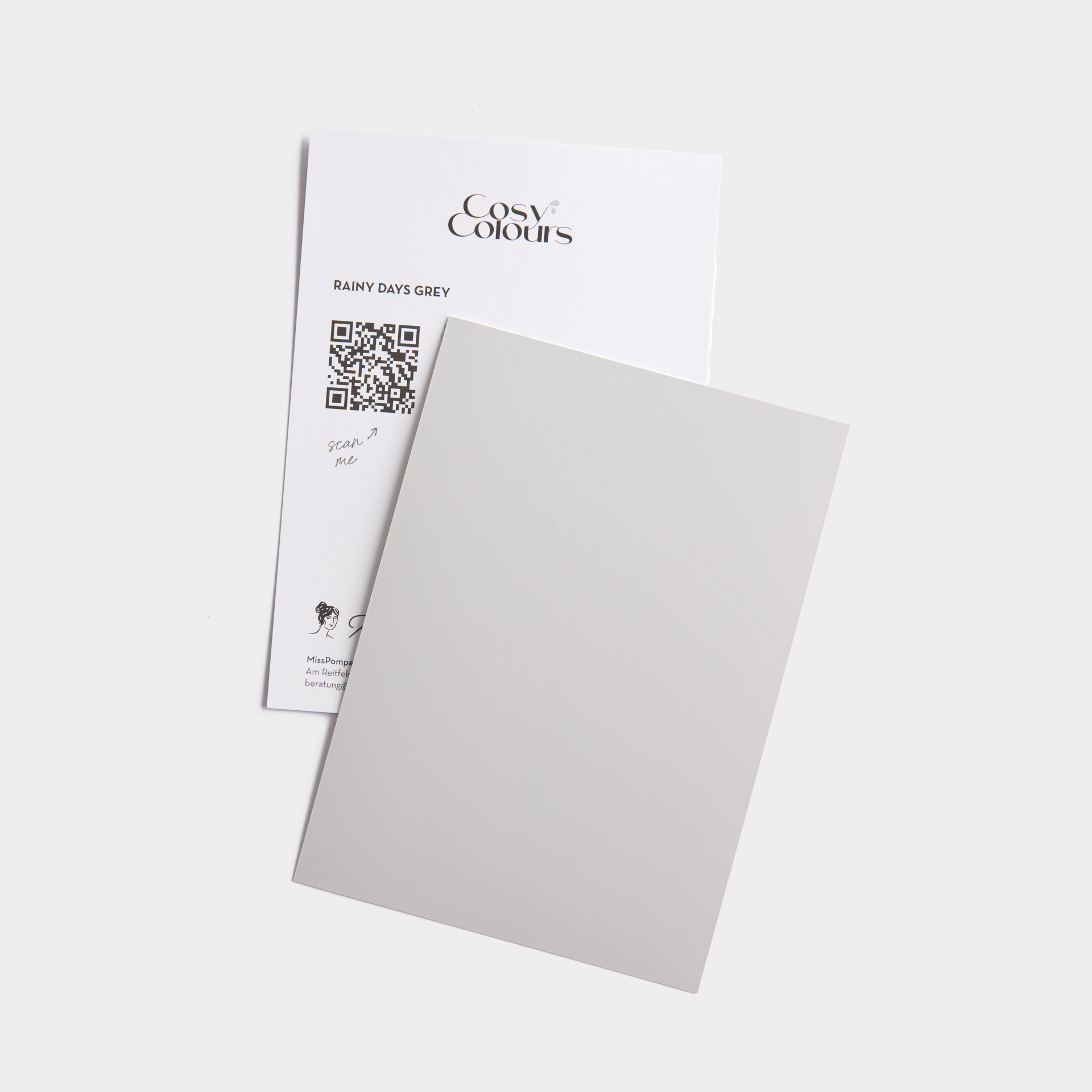Preview Image 5 for CosyColours Rainy Days Grey chalk paint