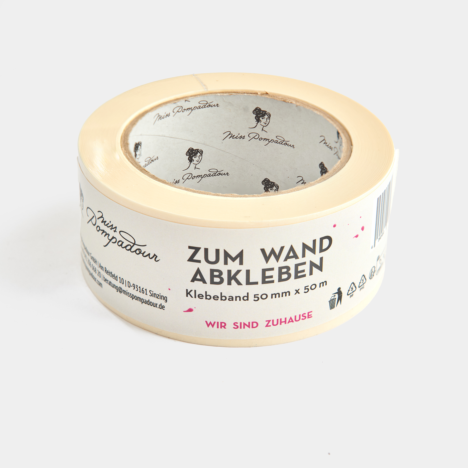 Zum Wand Abkleben 50mm - MissPompadour Klebeband