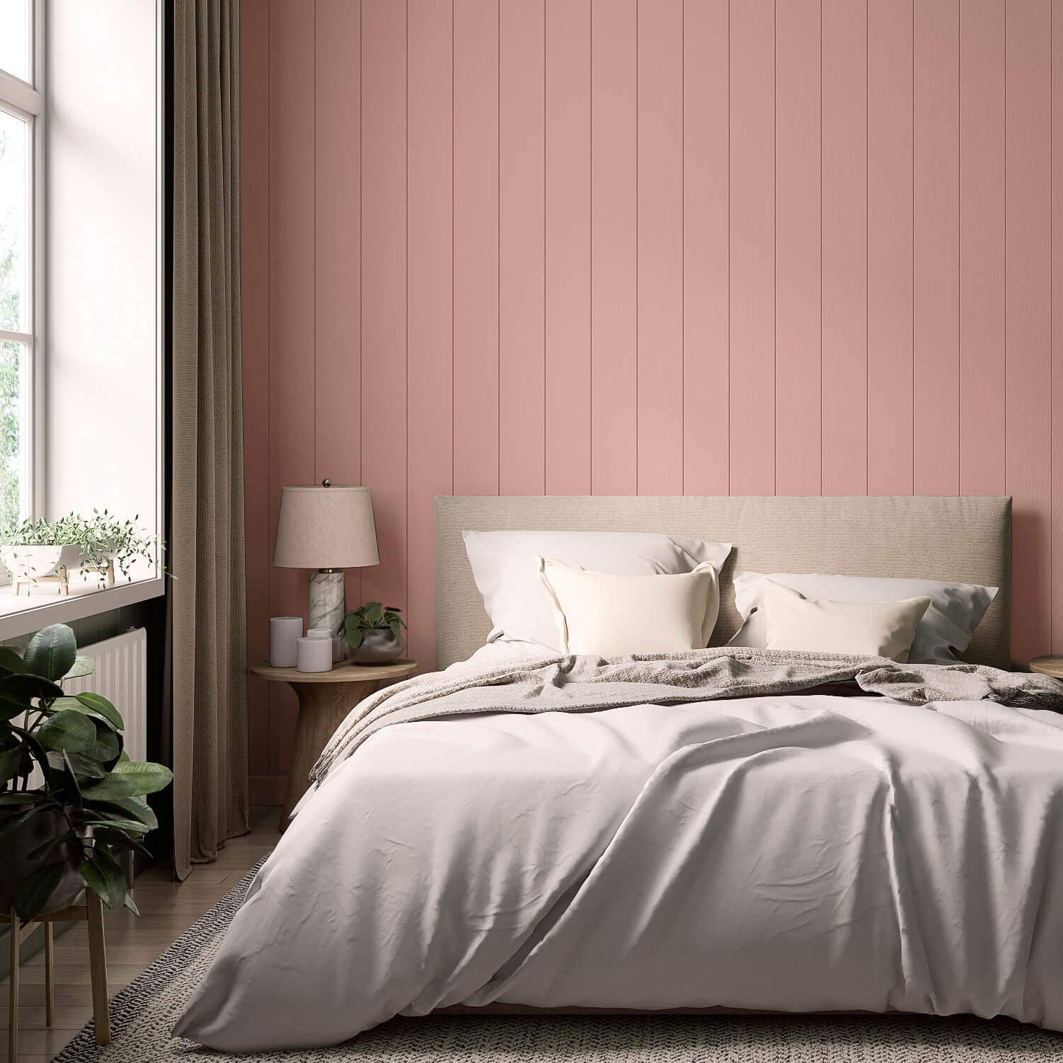 MissPompadour Rose with Brown - The Functional Wall Paint 1L