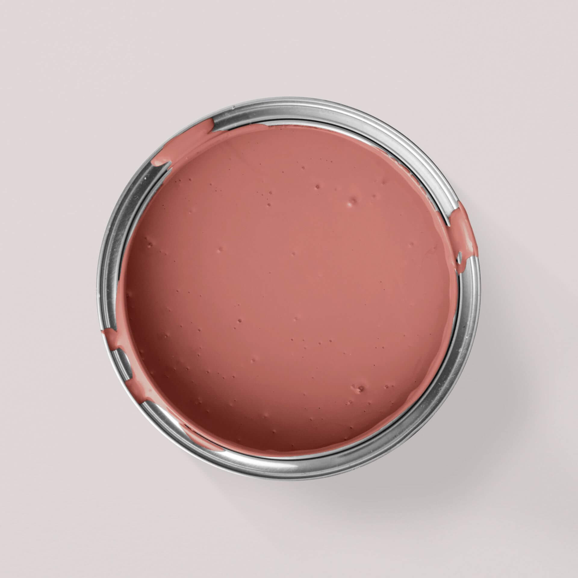 MissPompadour Rouge avec Flamant Rose - Peinture murale lavable 1L