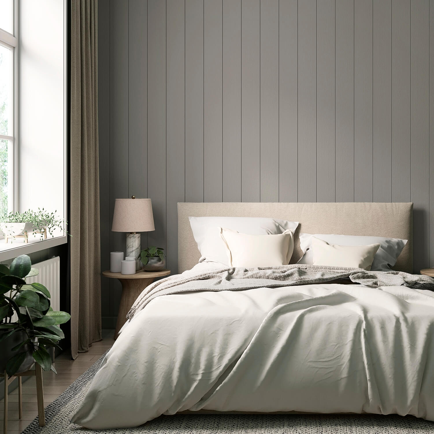 MissPompadour Grey with Brown - The Valuable Wall Paint 1L