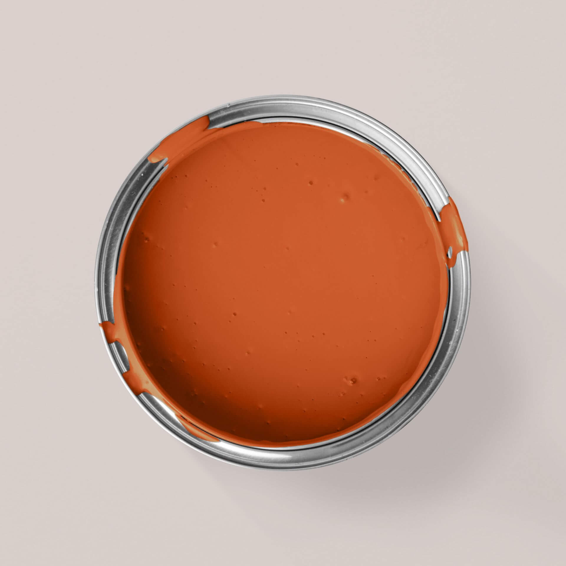 MissPompadour Oranje met Goudvis - Eggshell lak 1L