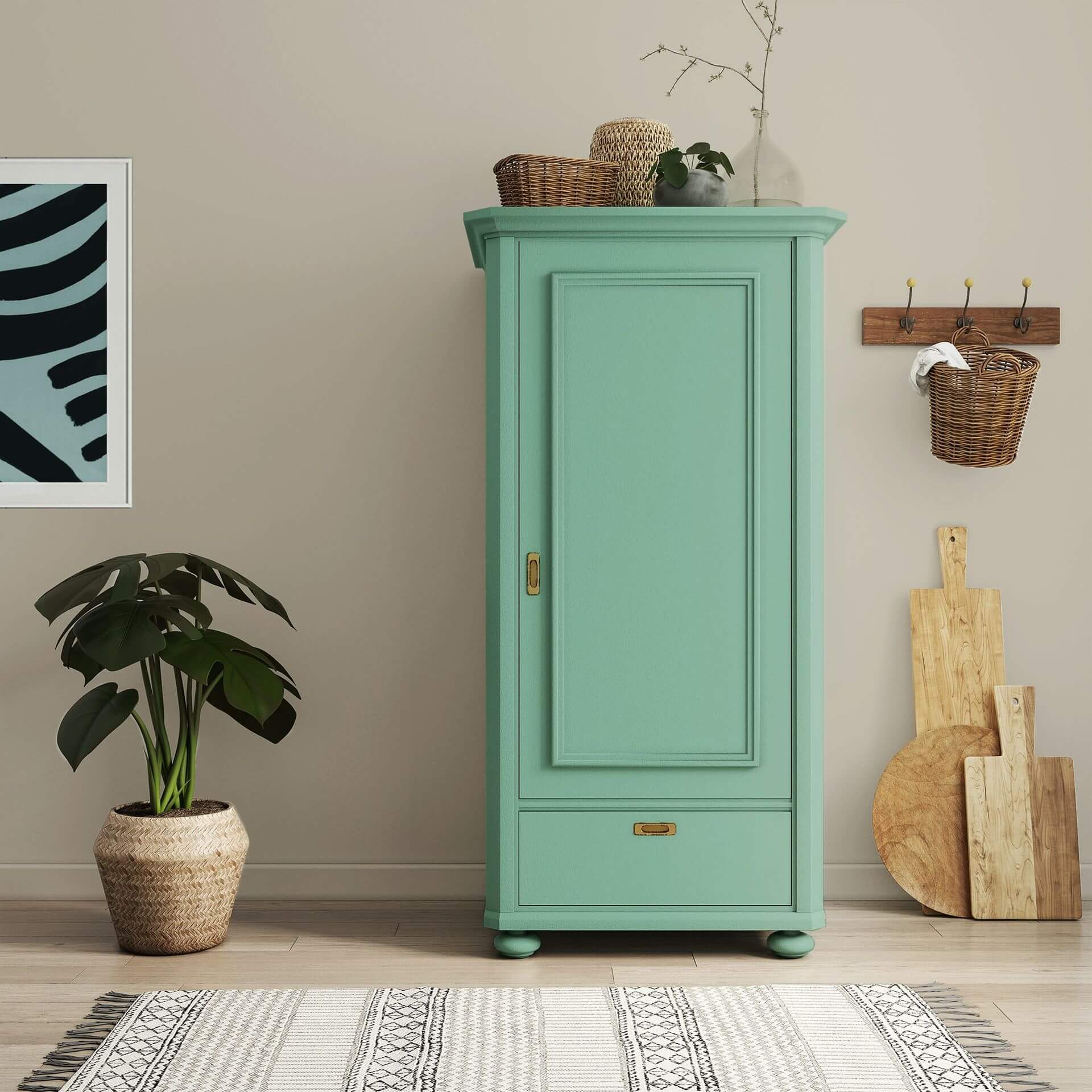 MissPompadour Green with Jade - The Valuable Wall Paint 1L