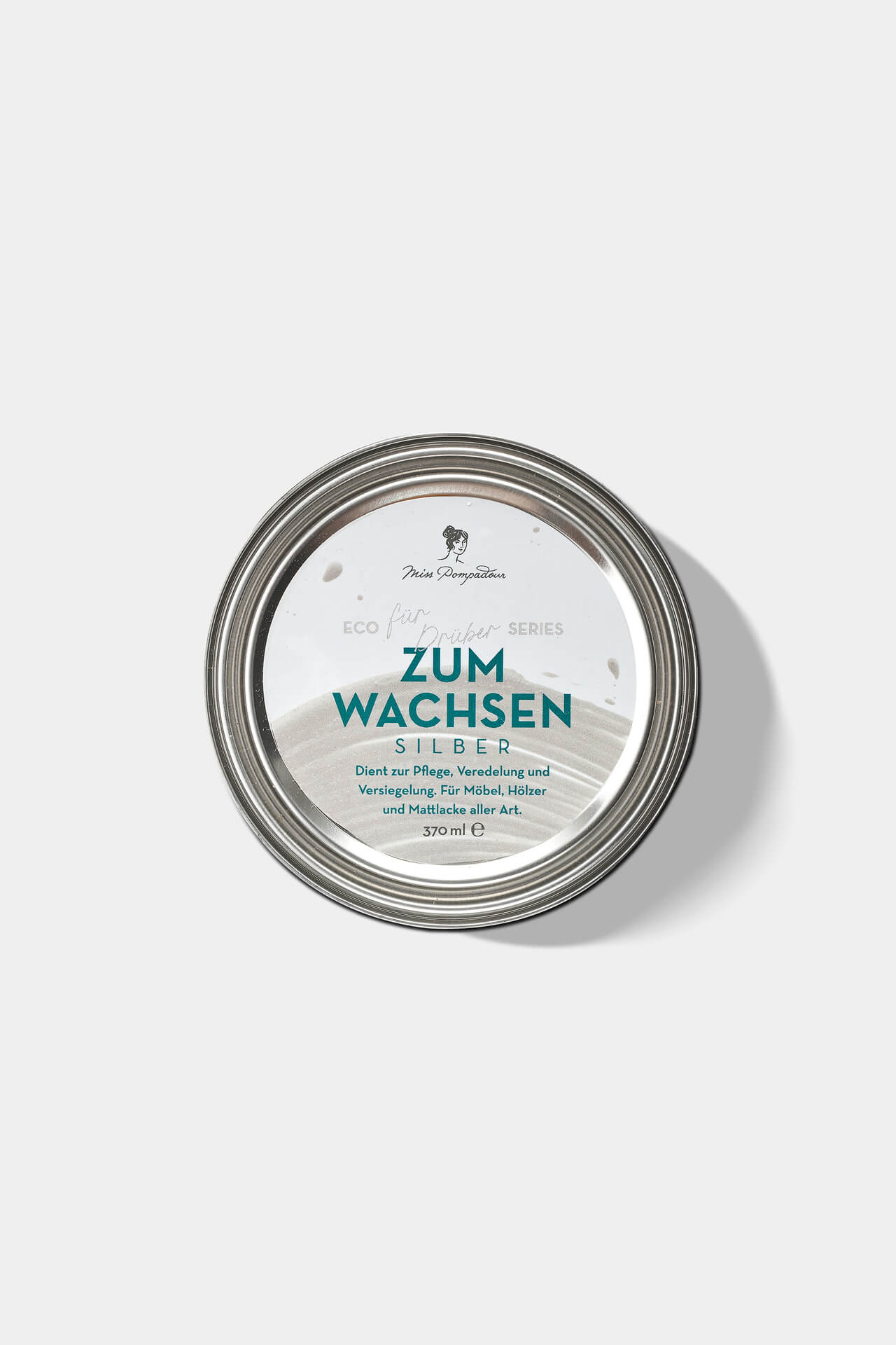 MissPompadour Wachs Silber