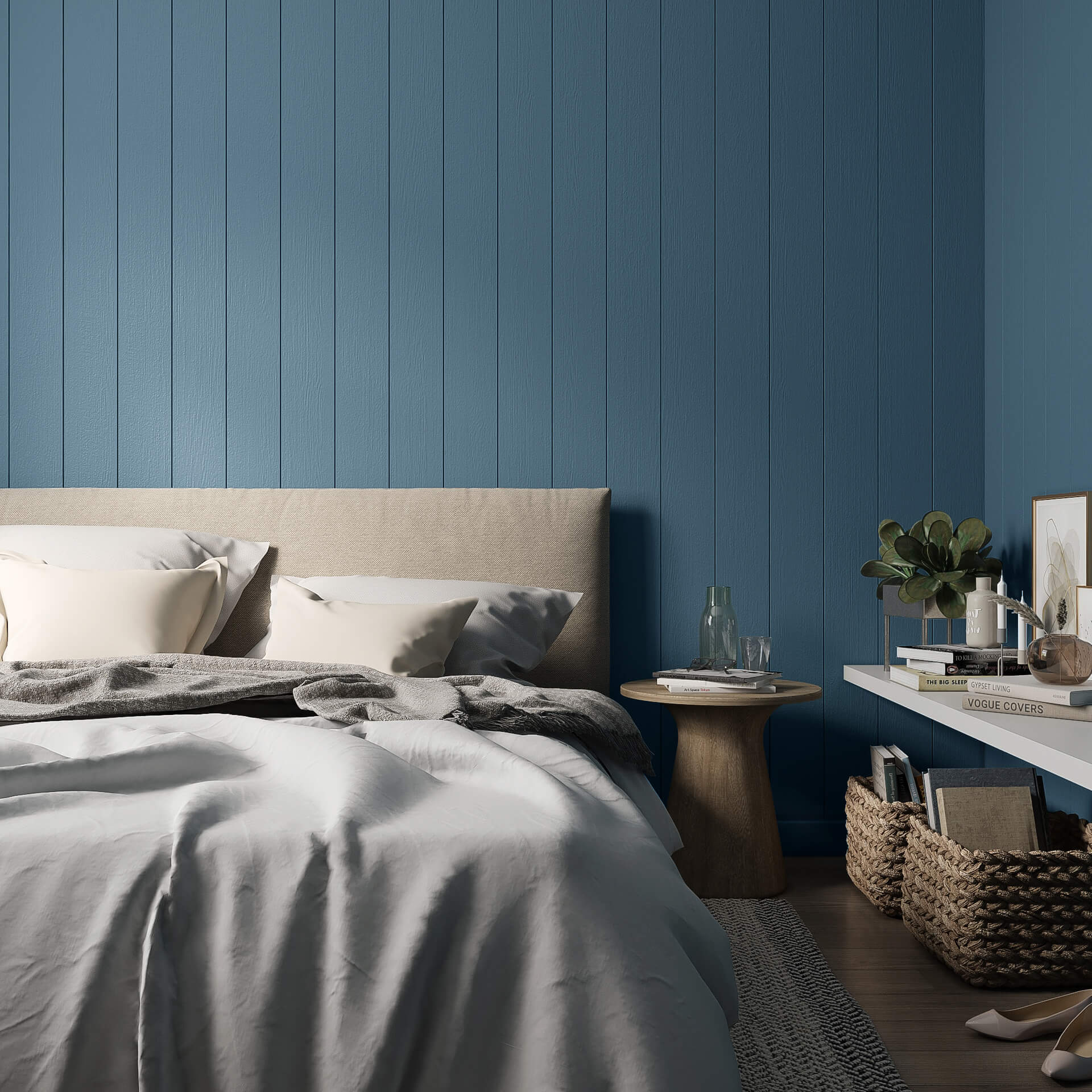 MissPompadour Blue with Jeans - The Functional Wall Paint 1L