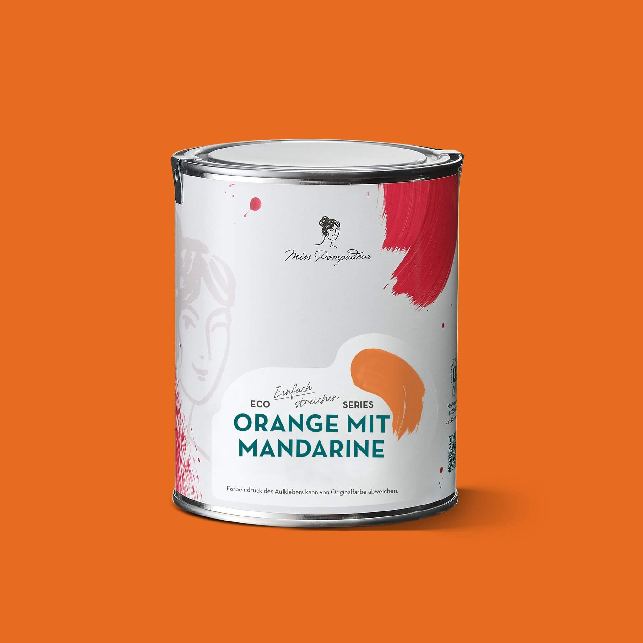 MissPompadour Orange mit Mandarine - Stark & Schimmernd 2.5L