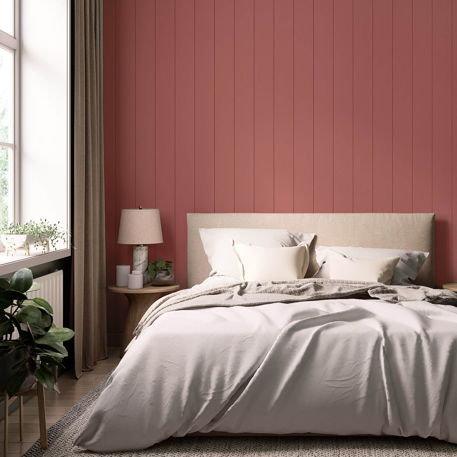 MissPompadour Red with Raspberry - The Valuable Wall Paint 1L