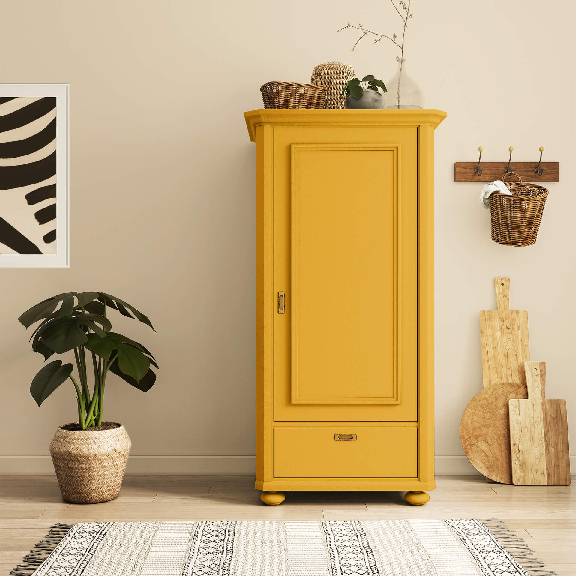 MissPompadour Yellow with Saffron - The Valuable Wall Paint 1L