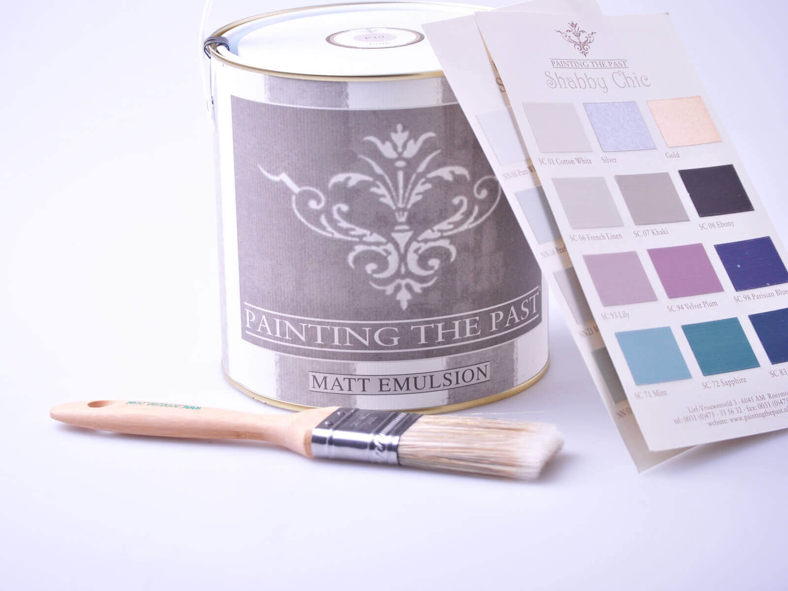 Painting the Past Chalk White Kreidefarbe - Lack Eggshell 750ml