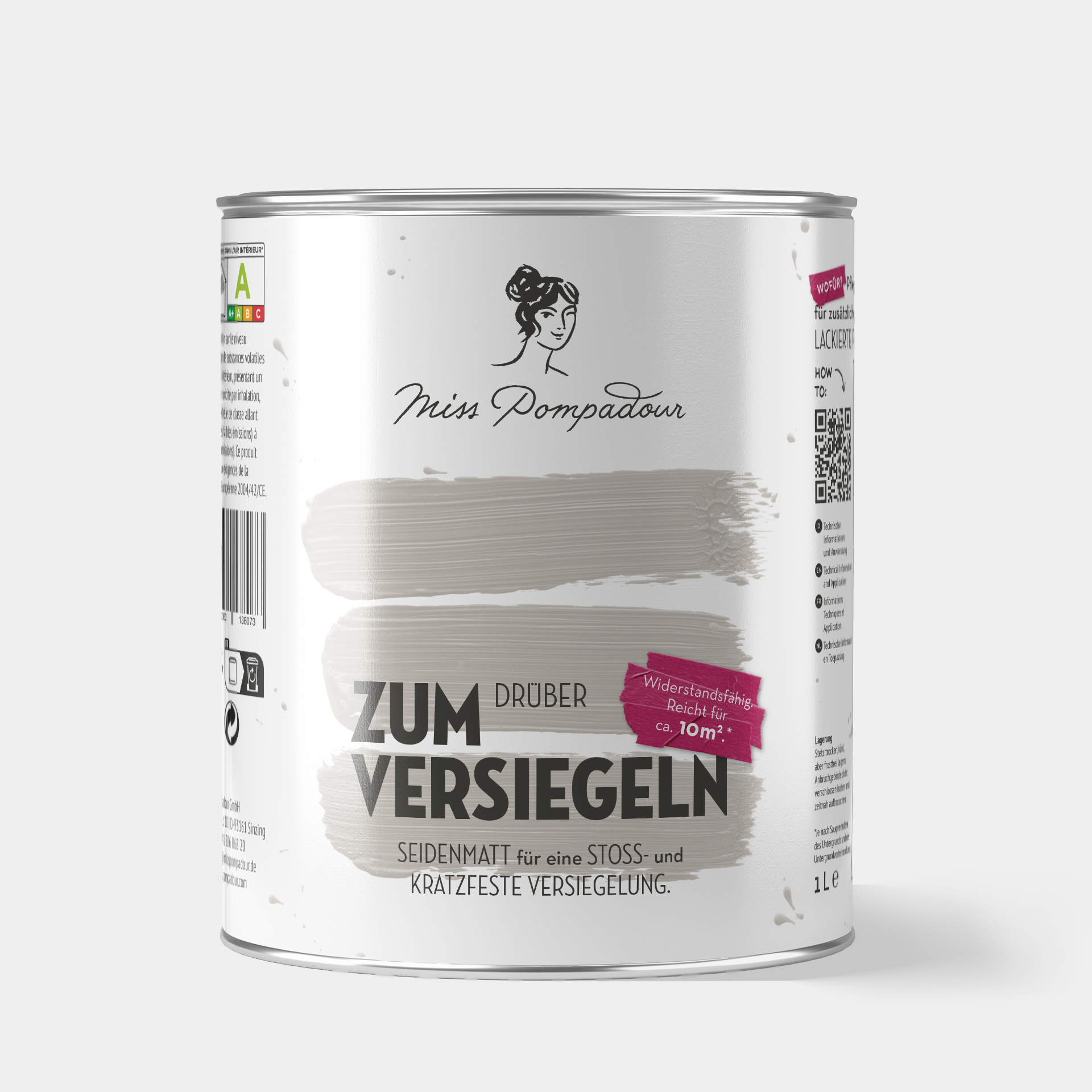 Verzegelen Maar - MissPompadour topcoat