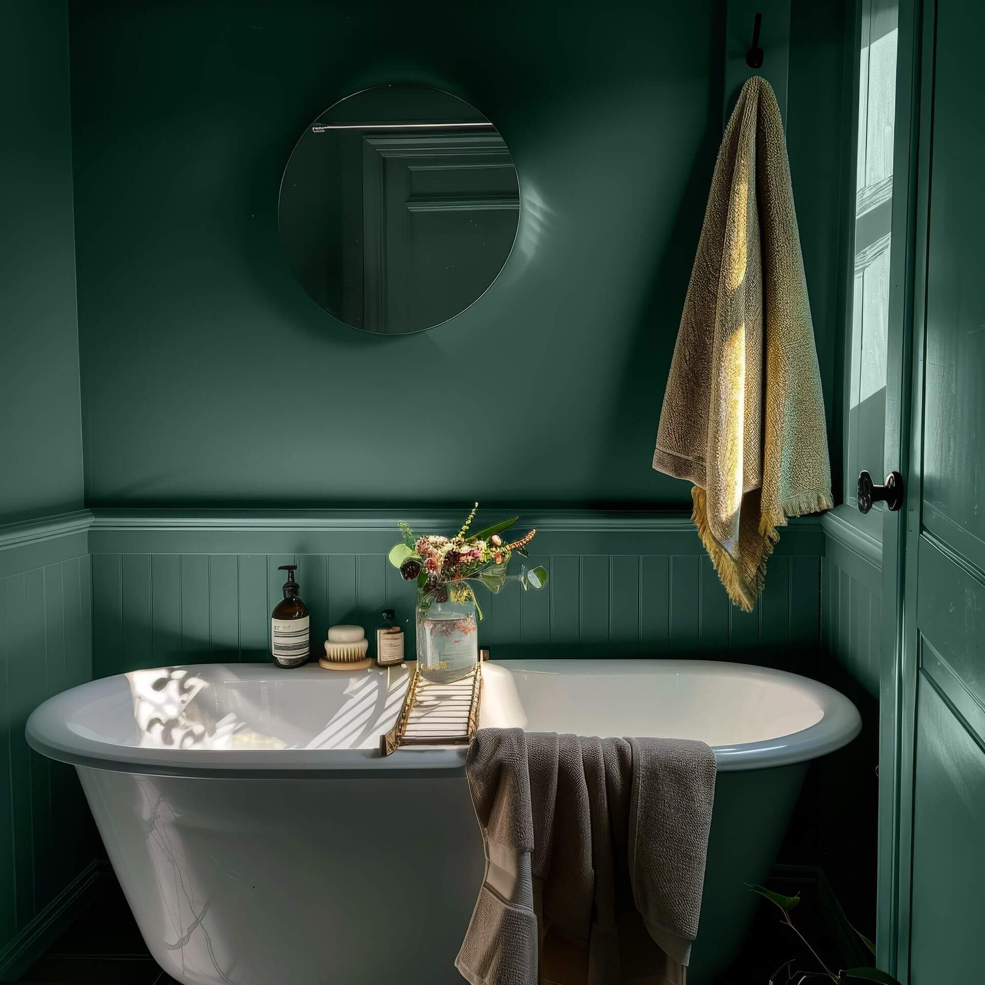 MissPompadour Green with Forest - The Valuable Wall Paint 1L