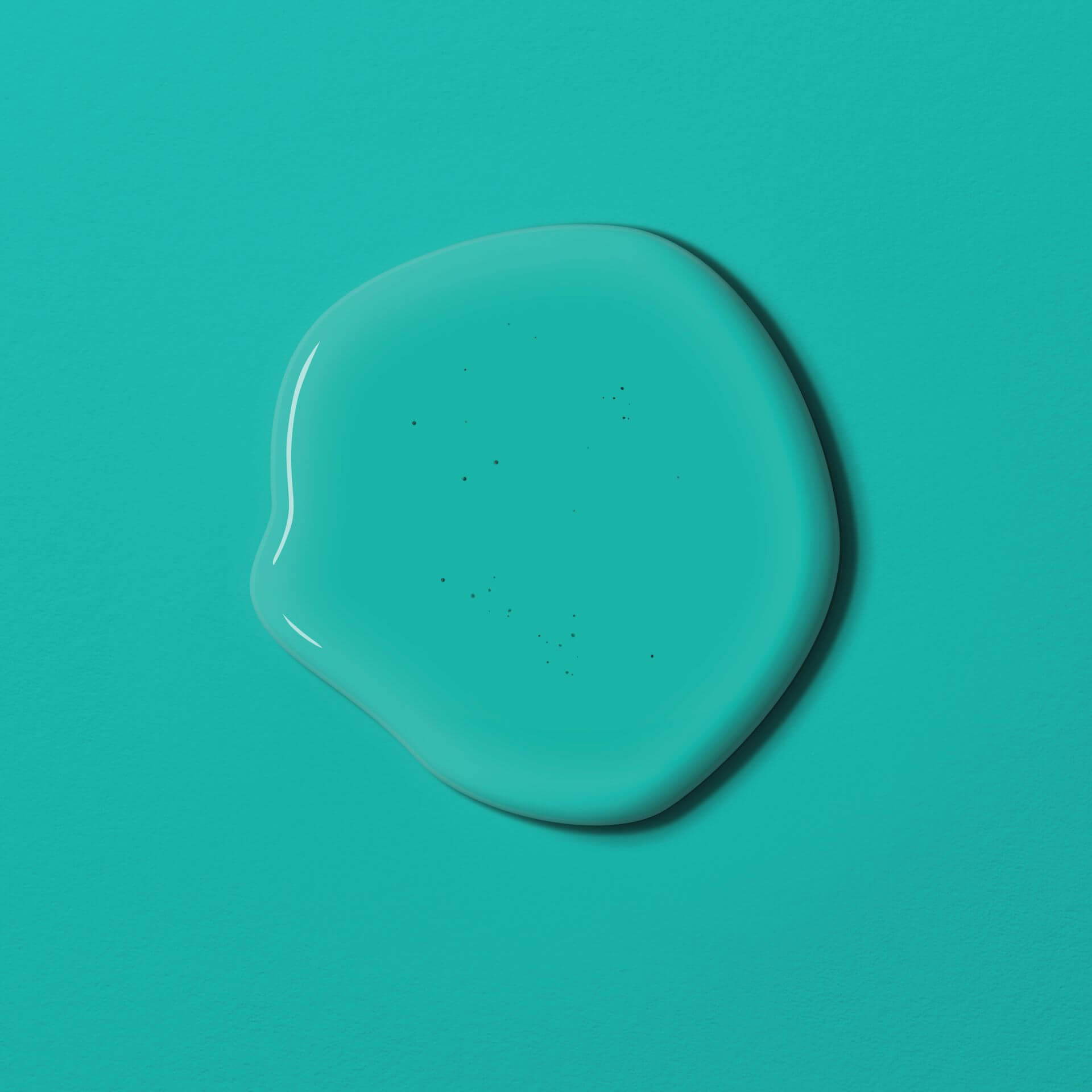 MissPompadour Groen met Turquoise - Eggshell lak 1L