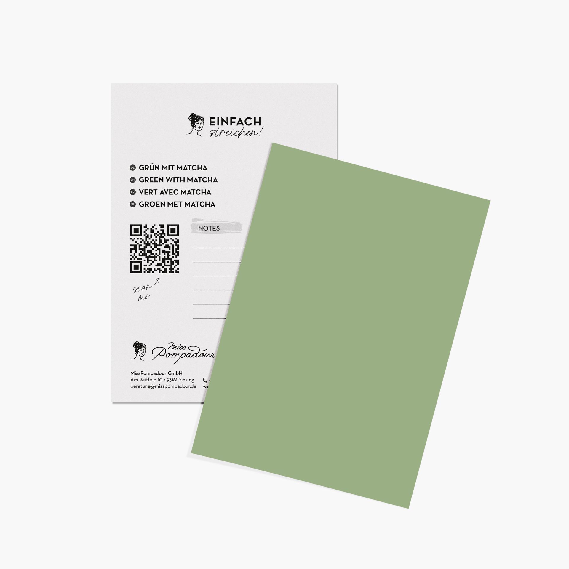 Paint Preview Image: detail.imageTitle.tags.colourcard MissPompadour Green with Matcha