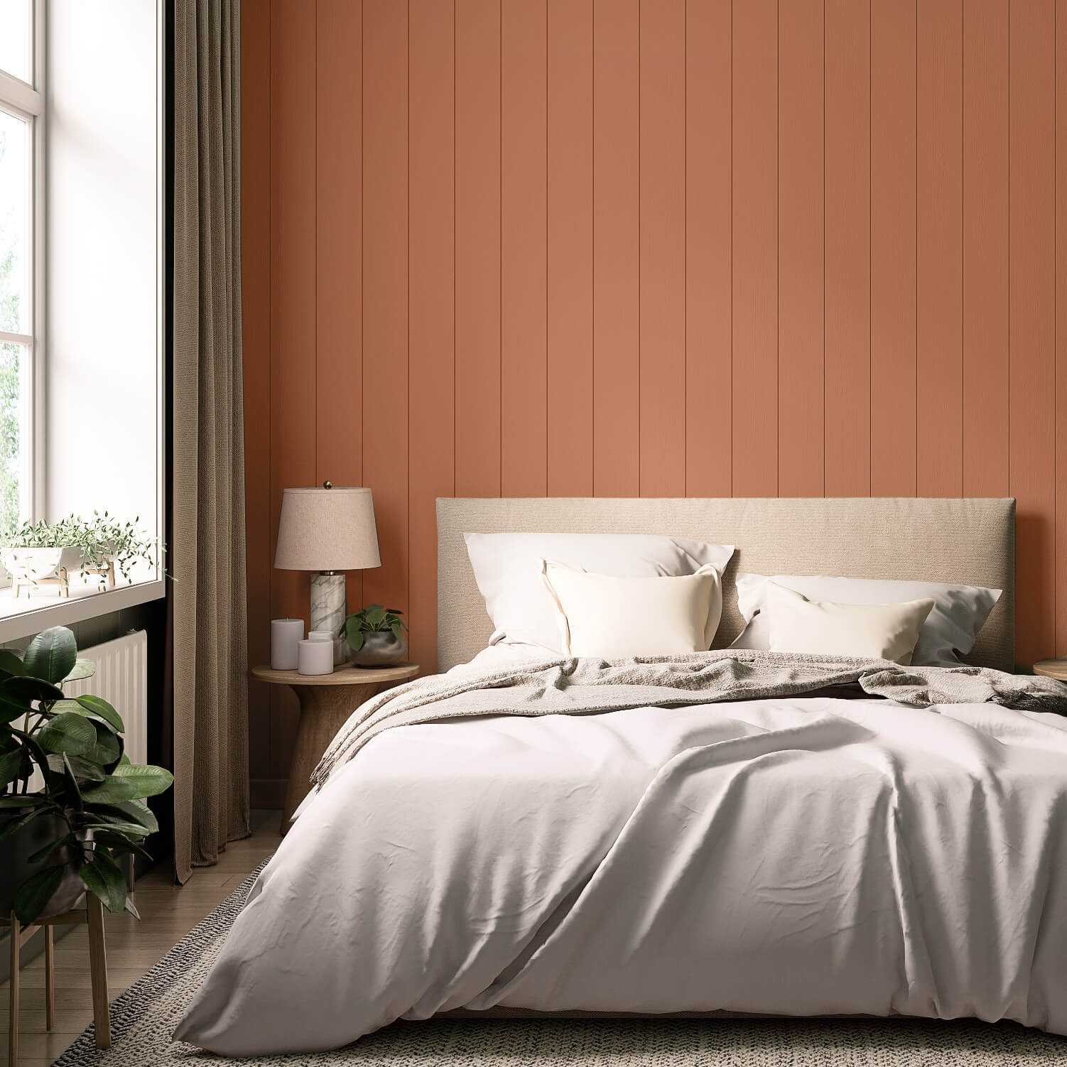 MissPompadour Brown with Terracotta - The Functional Wall Paint 1L