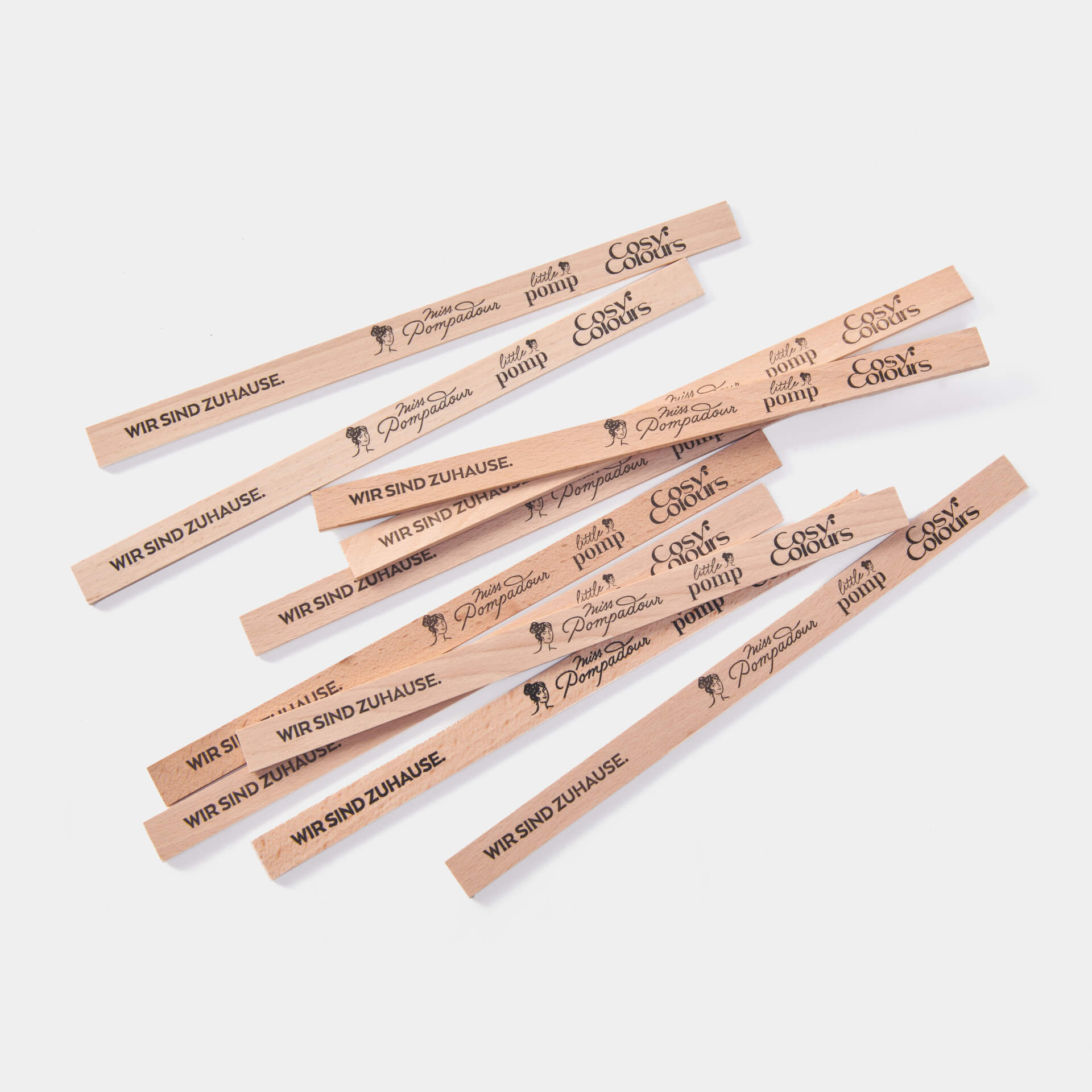 Set 10x To Stir - MissPompadour Stirring sticks