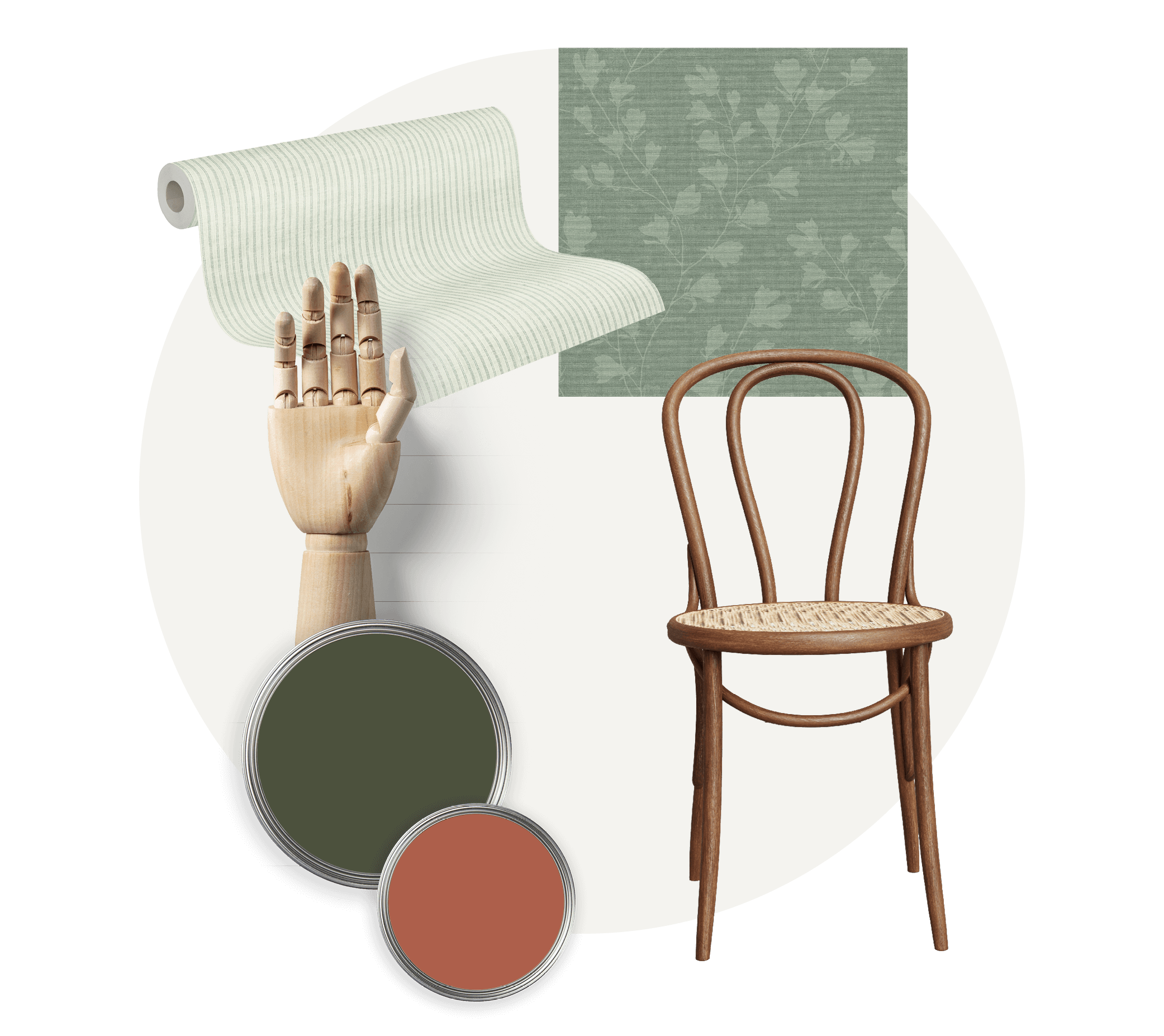 Farbpalette Skandi Warm