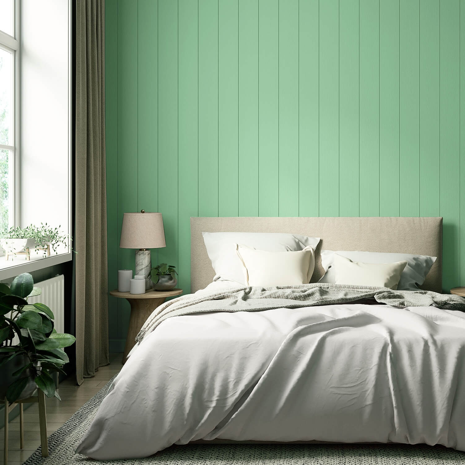 MissPompadour Green with Mint - The Valuable Wall Paint 1L