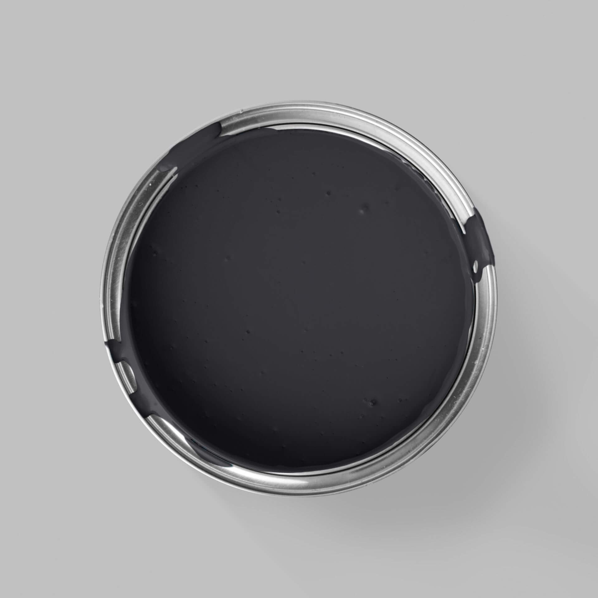 MissPompadour Zwart met Fluweel - Afwasbare muurverf 1L