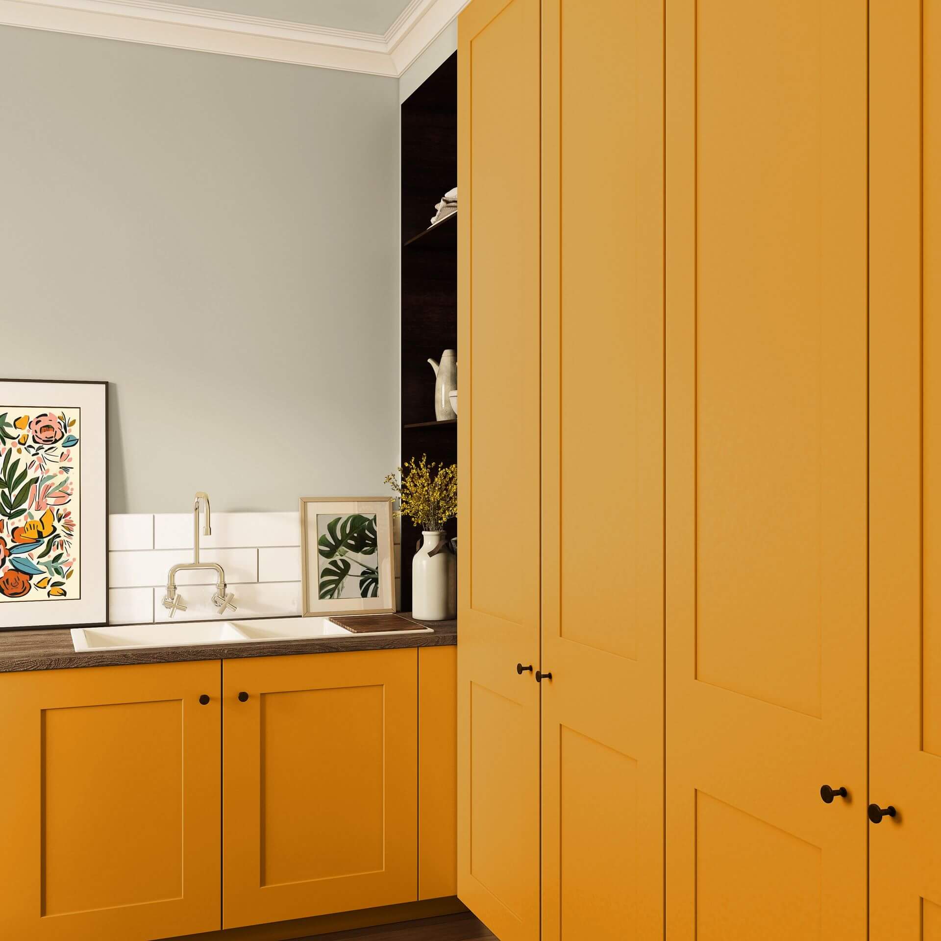 MissPompadour Yellow with Saffron - The Valuable Wall Paint 1L