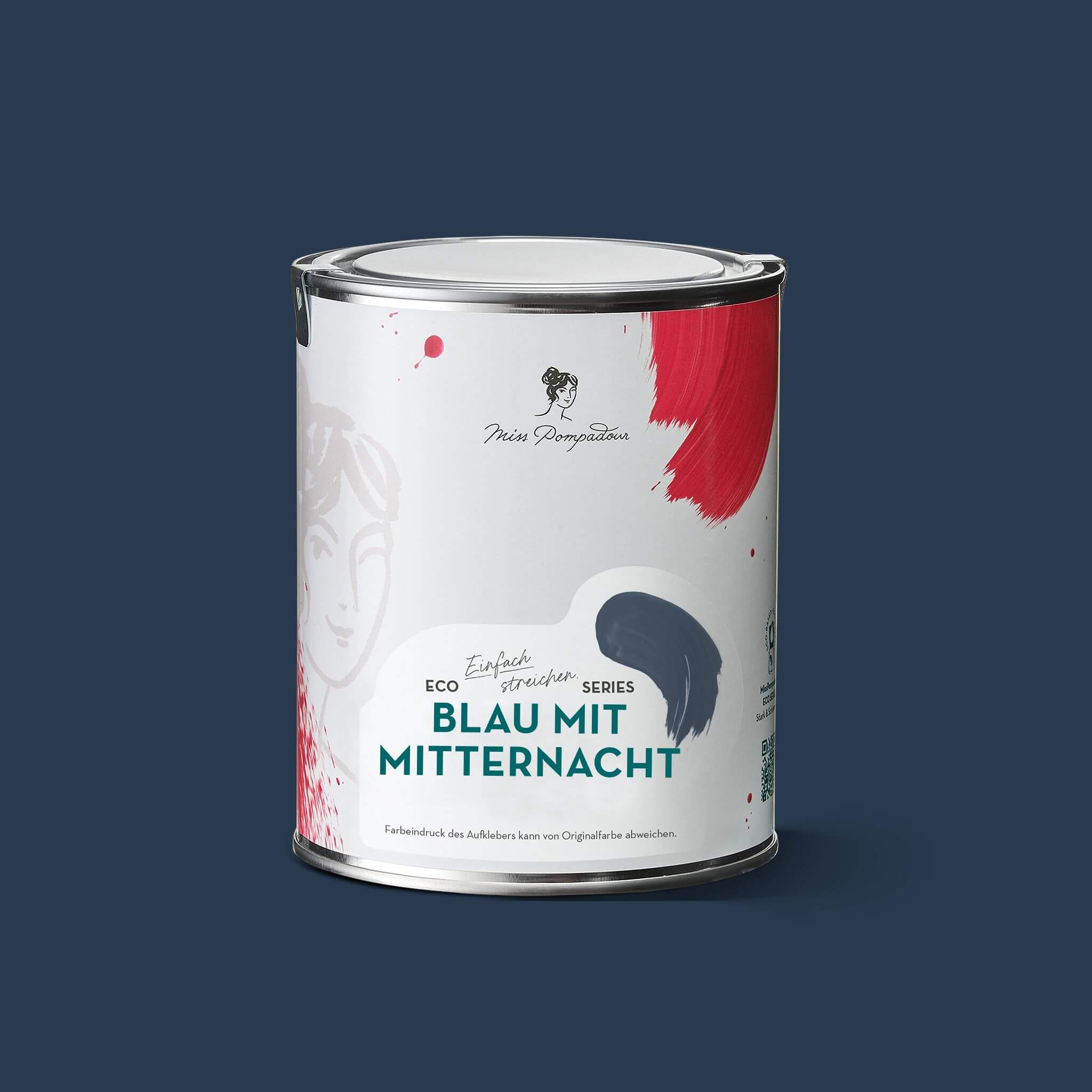 MissPompadour Blau mit Mitternacht - Stark & Schimmernd 2.5L