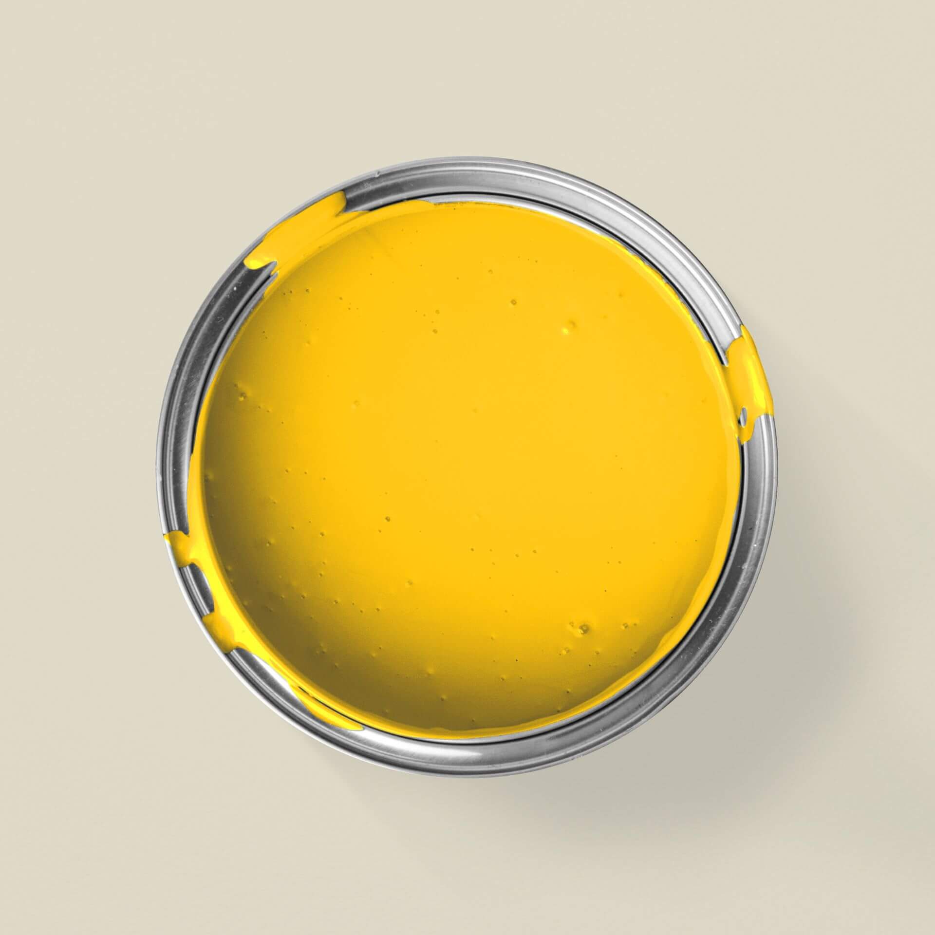 MissPompadour Jaune avec Citron - Peinture murale lavable 1L