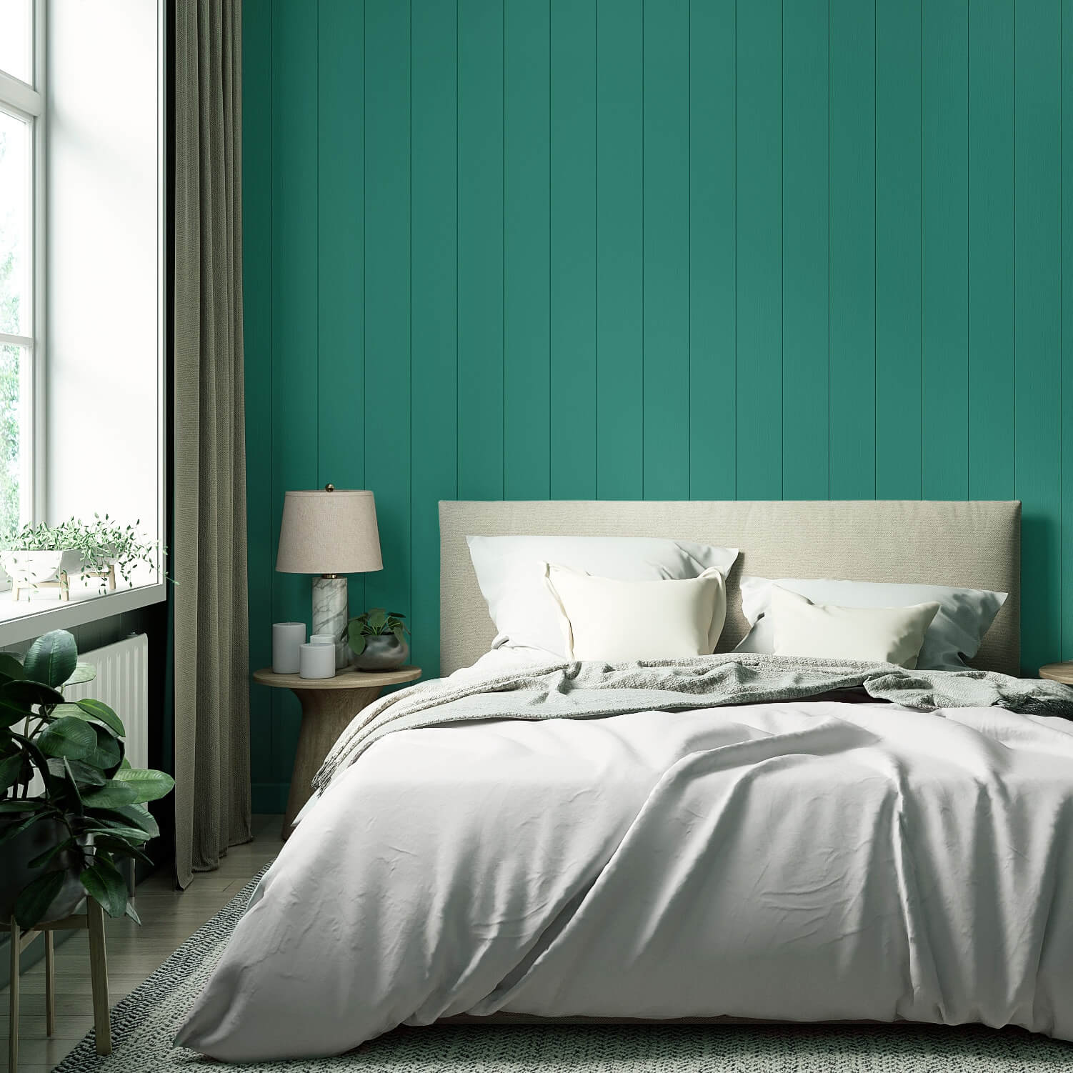 MissPompadour Green with Emerald - The Functional Wall Paint 1L